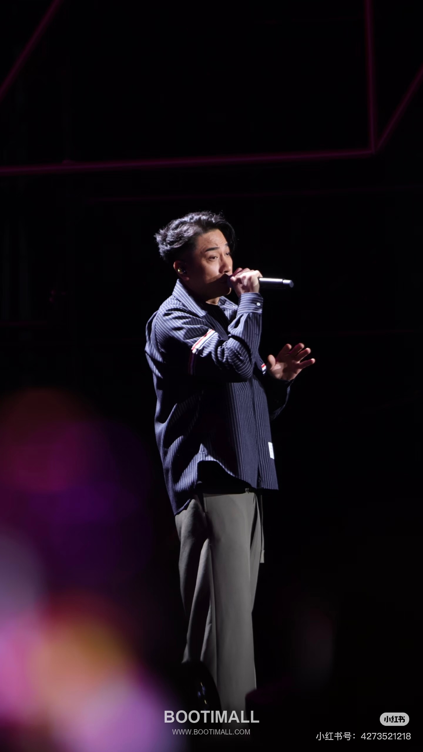 Thom Browne Stripe Detail Collar Pinstripe Black Shirt 톰브라운 스트라이프 디테일 카라 핀스트라이프 블랙 셔츠 3