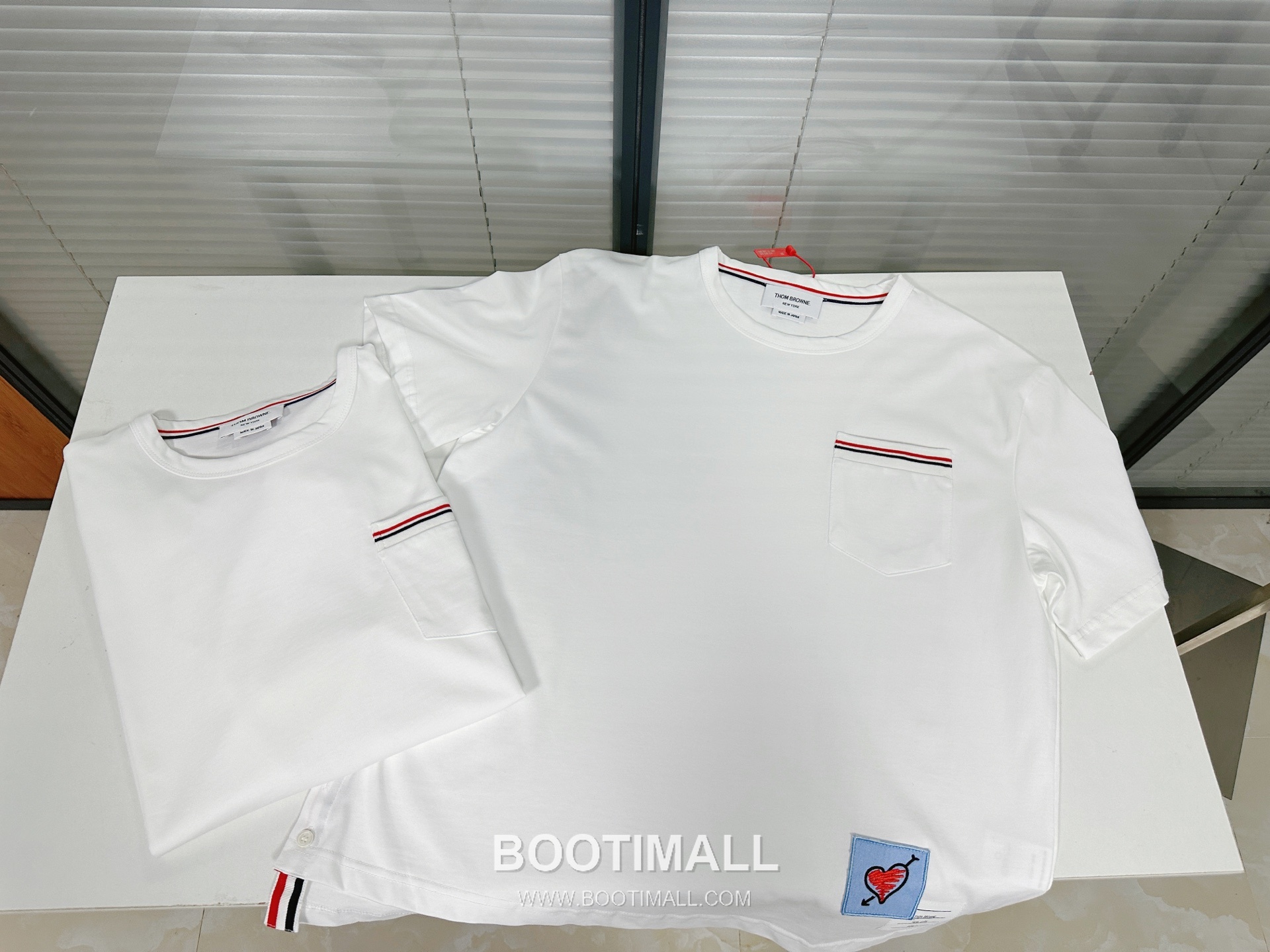 Tee Pocket Ribbed Short Sleeve Cotton T-Shirt White 티 포켓 리브드 반팔 코튼 티셔츠 화이트 6