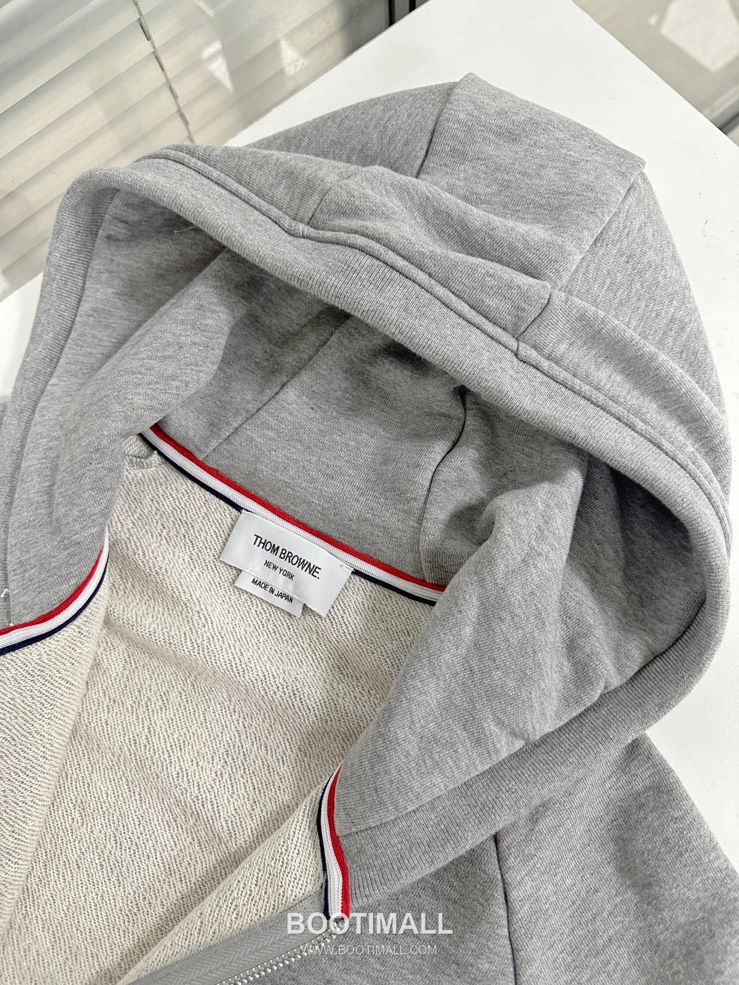 Thom Browne 4-Bar Stripe Heart Patch Cotton Jacket Navy 톰브라운 4바 스트라이프 하트 패치 코튼 자켓 네이비 7