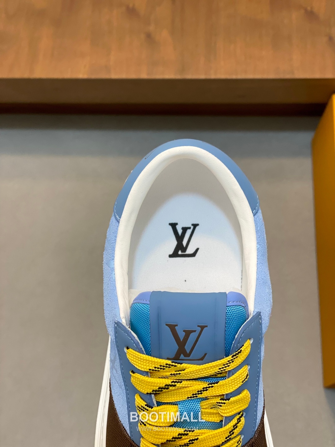 Louis Vuitton Litchi Grain Nappa Leather Logo Casual Sneakers 루이비통 리치 그레인 나파 레더 로고 캐주얼 스니커즈 7