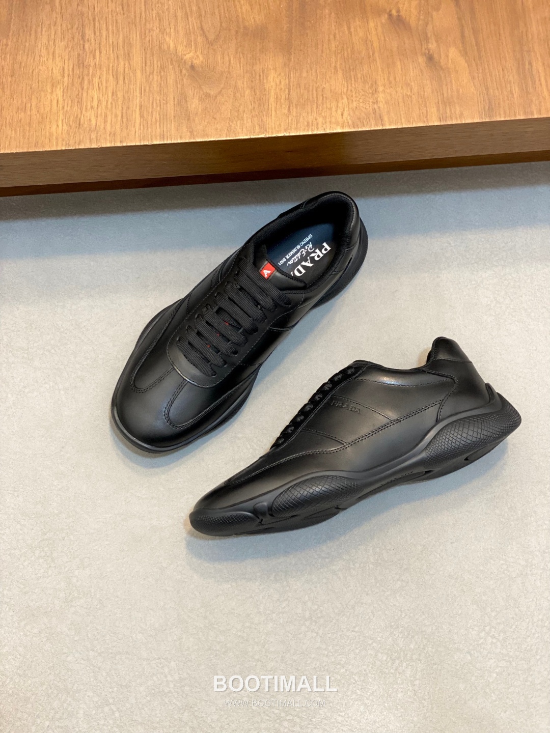 Prada Milano Geometric Stitching Lambskin White Sneakers 프라다 밀라노 지오메트릭 스티칭 램스킨 화이트 스니커즈 5