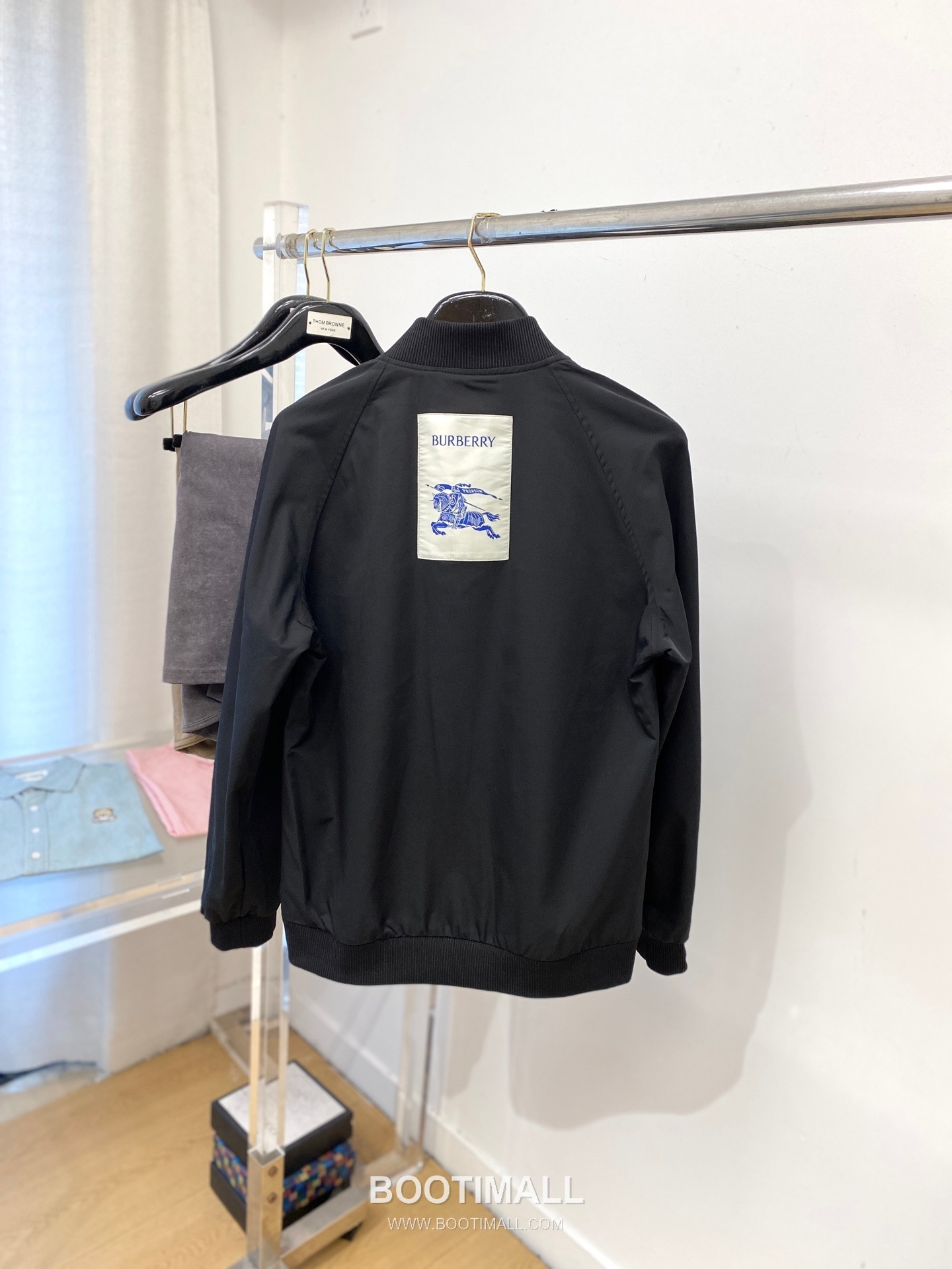 Burberry Reversible Logo Jacket Navy Beige 버버리 리버서블 로고 자켓 네이비 베이지 P400 6