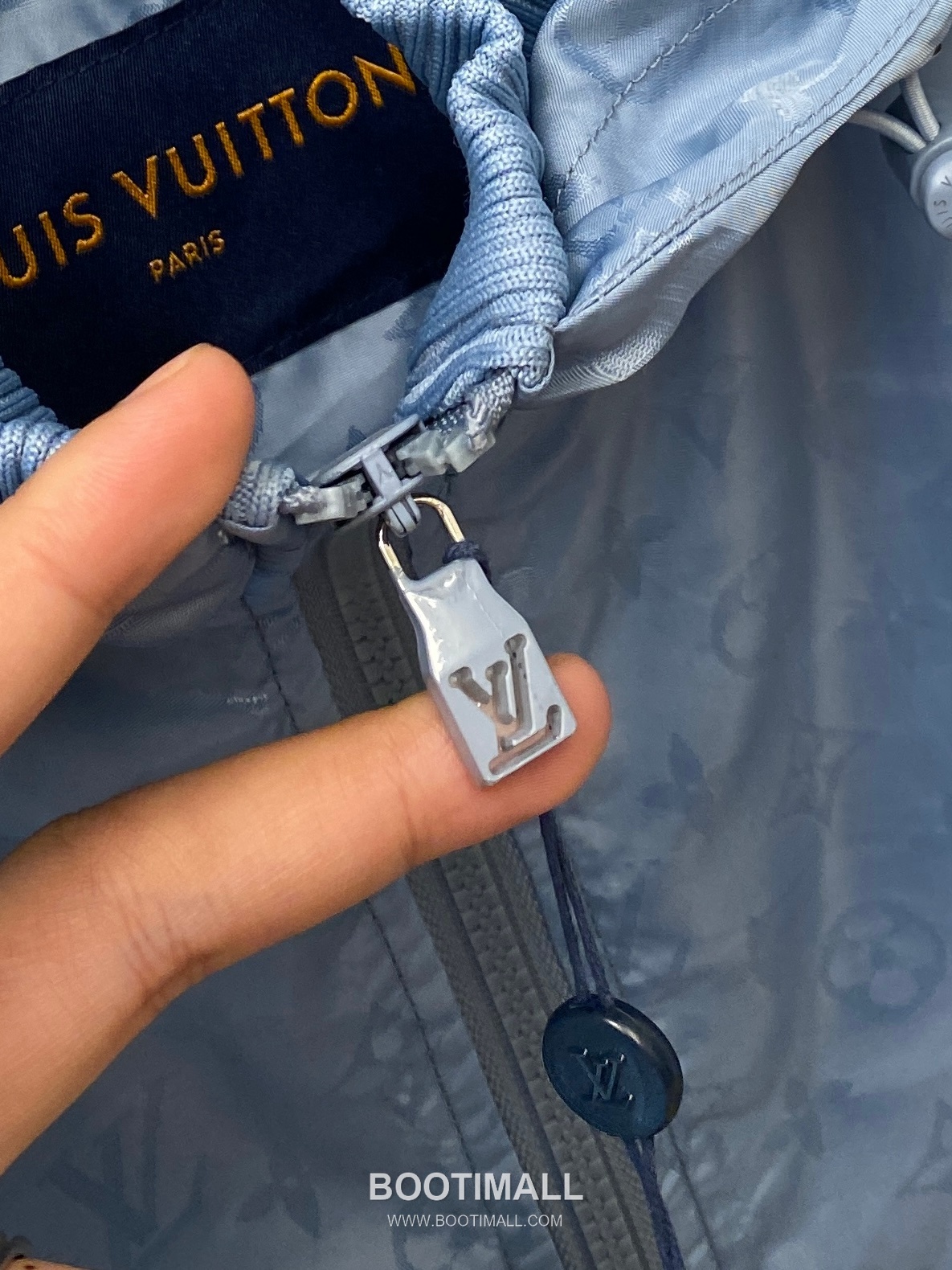 Louis Vuitton Logo Jacquard Jacket Navy 루이비통 로고 자카드 재킷 네이비 P370 4