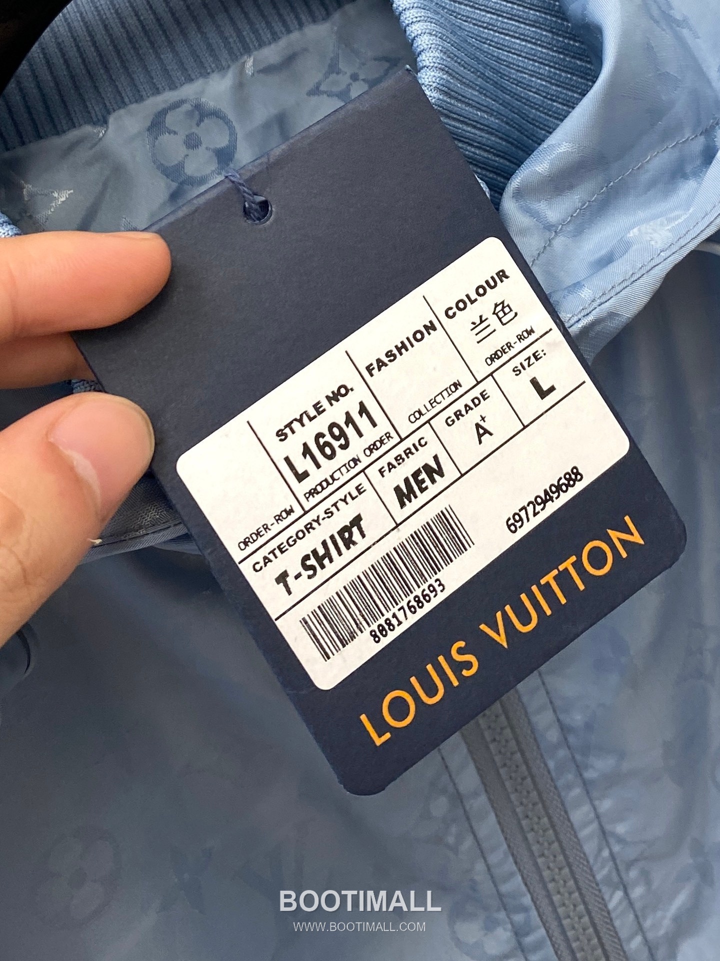 Louis Vuitton Logo Jacquard Jacket Navy 루이비통 로고 자카드 재킷 네이비 P370 6