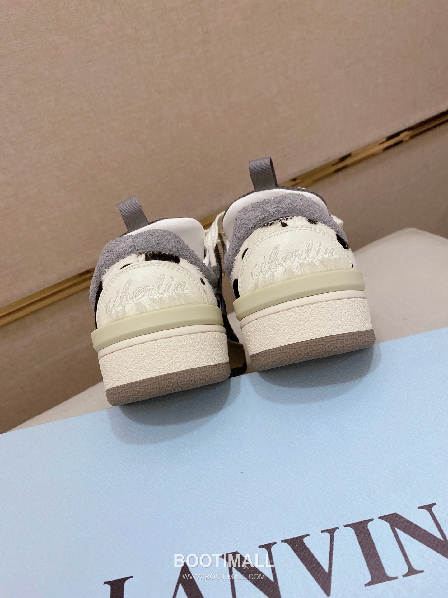 Lanvin Trainer Leather Suede Textile Colorblock Sneakers 랑방 트레이너 레더 스웨이드 텍스타일 컬러블록 스니커즈 8