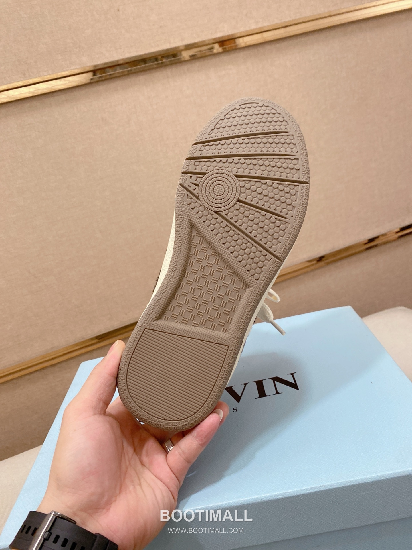 Lanvin Trainer Leather Suede Textile Colorblock Sneakers 랑방 트레이너 레더 스웨이드 텍스타일 컬러블록 스니커즈 9