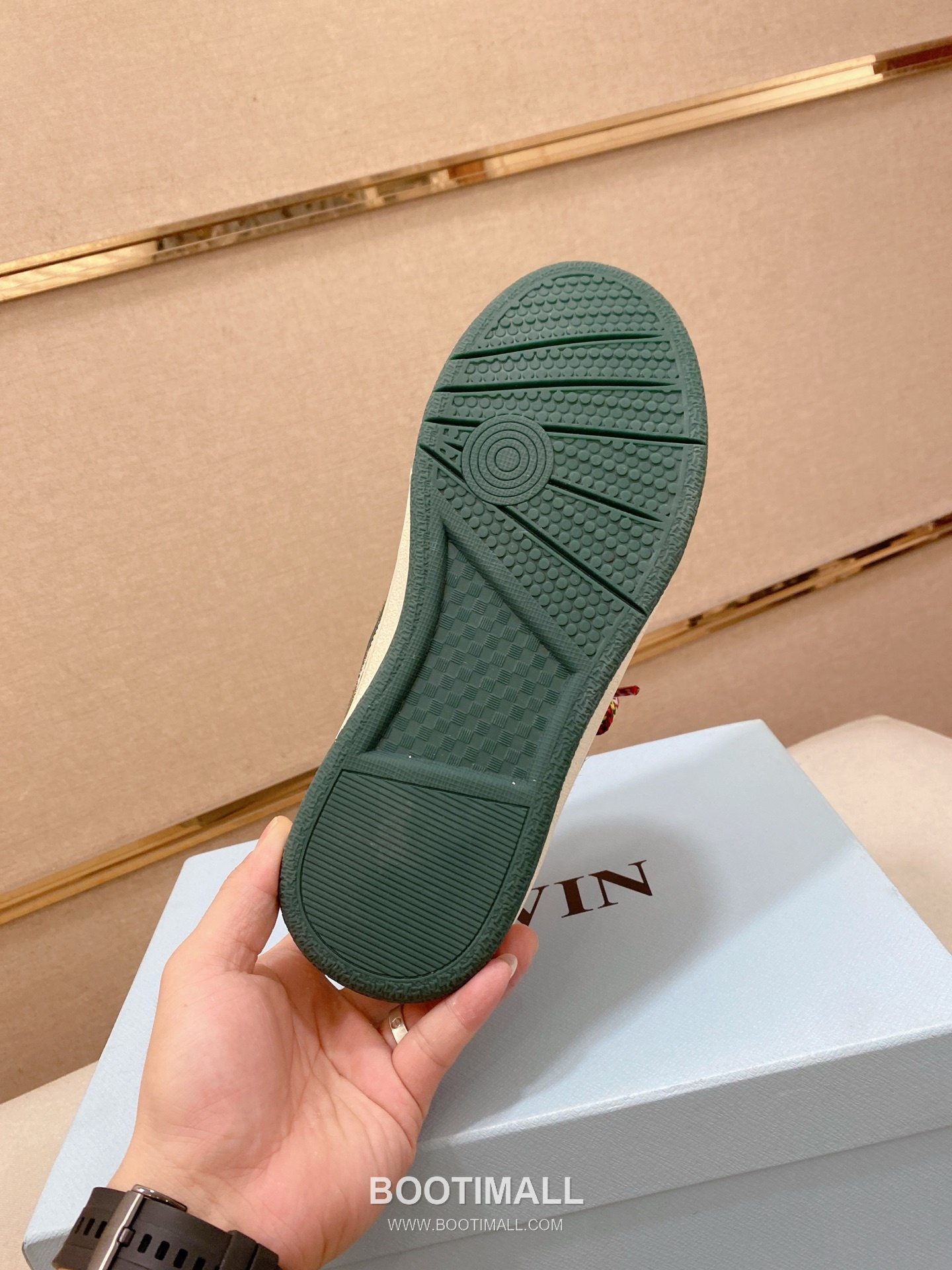 Lanvin Trainer Leather Suede Textile Colorblock Sneakers 랑방 트레이너 레더 스웨이드 텍스타일 컬러블록 스니커즈 9