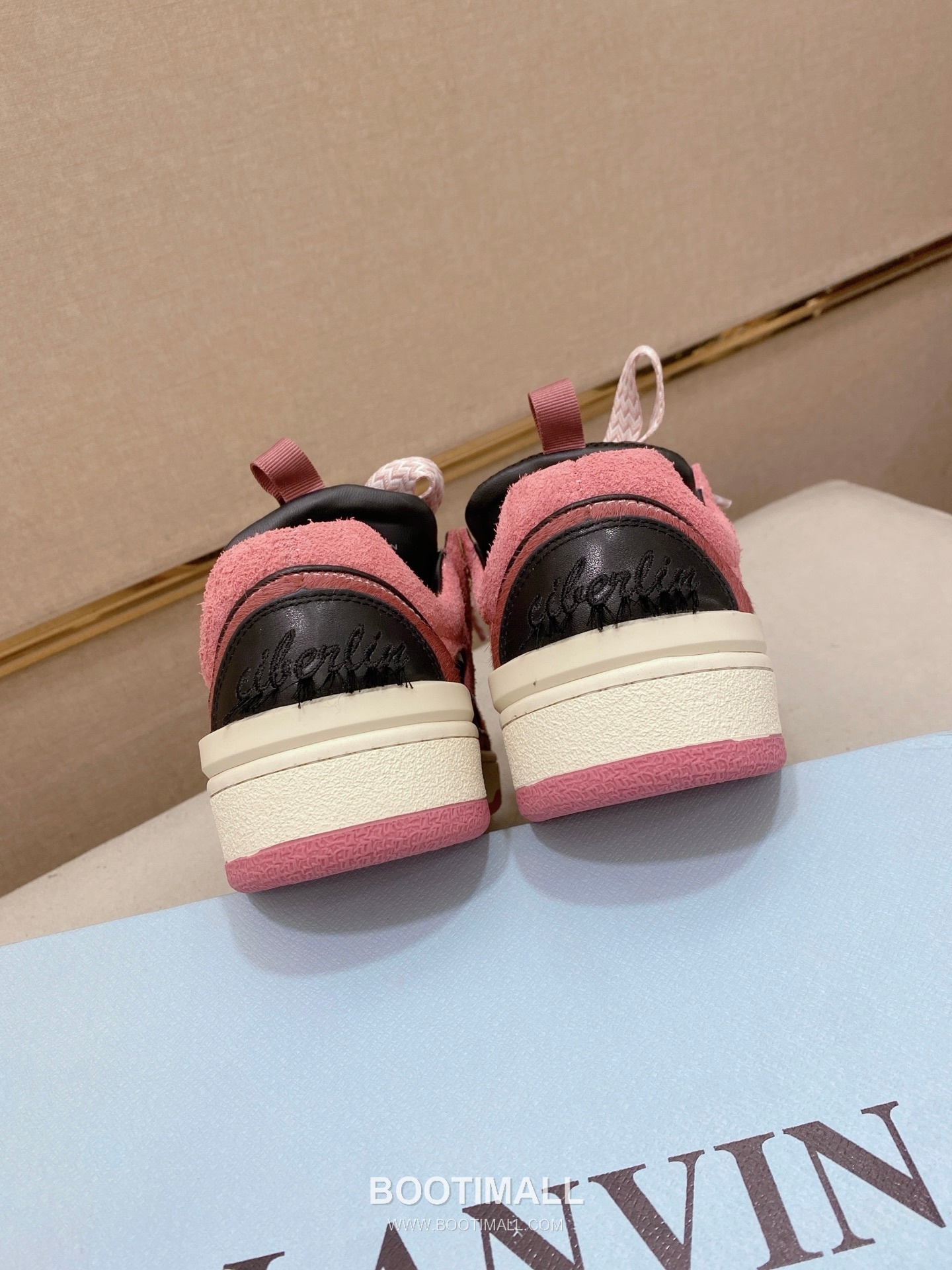 Lanvin Trainer Leather Suede Textile Colorblock Sneakers 랑방 트레이너 레더 스웨이드 텍스타일 컬러블록 스니커즈 8