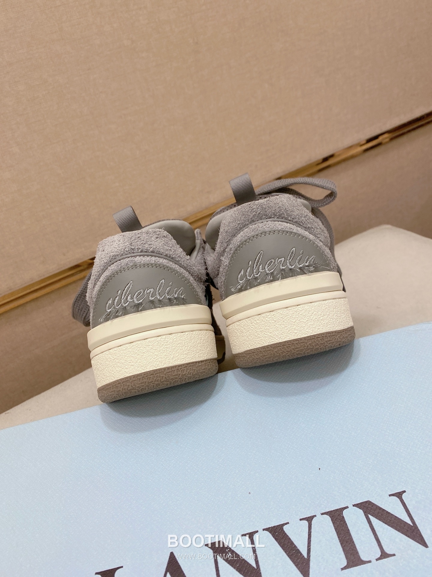Lanvin Trainer Leather Suede Textile Colorblock Sneakers 랑방 트레이너 레더 스웨이드 텍스타일 컬러블록 스니커즈 8