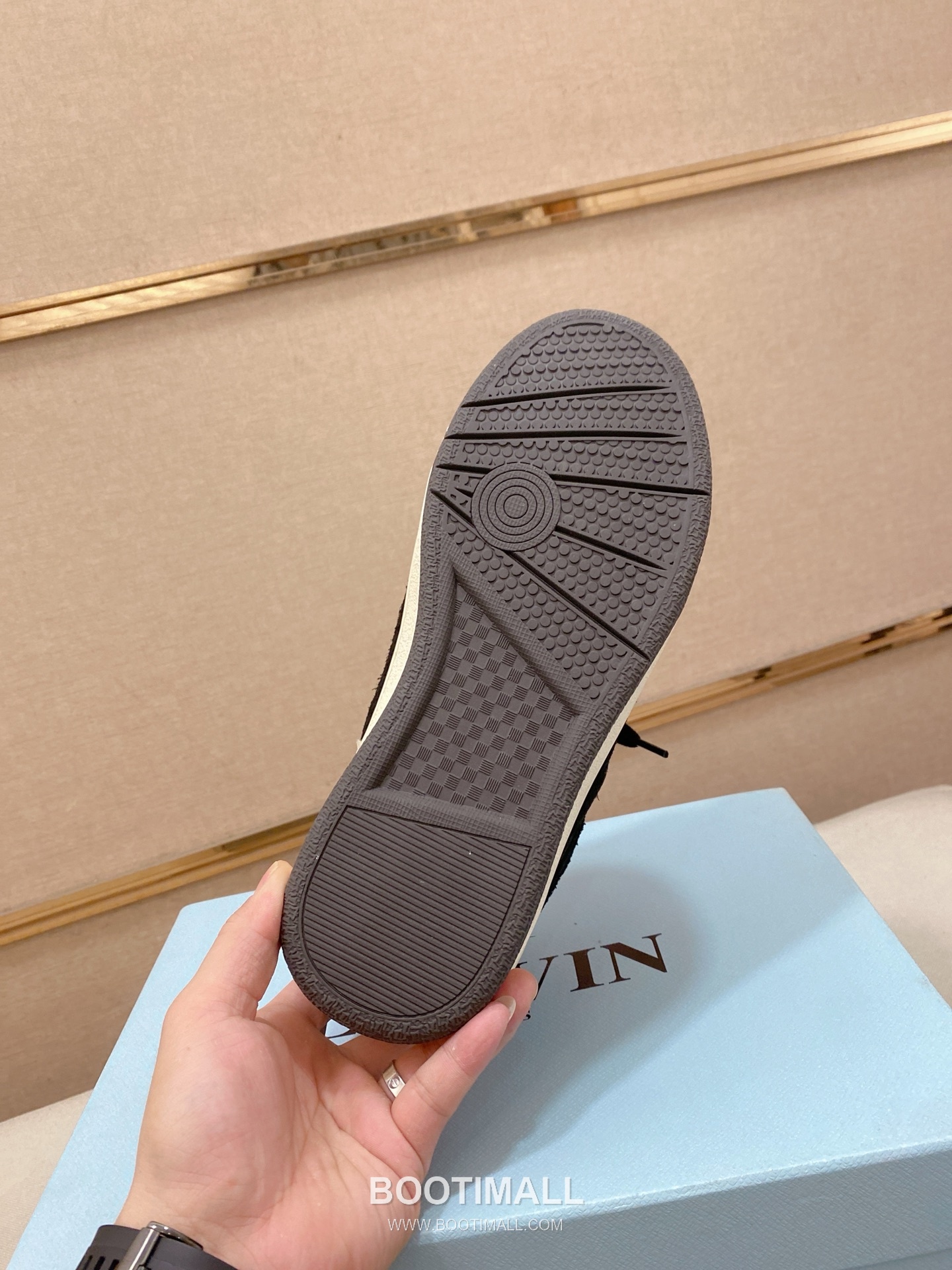 Lanvin Trainer Leather Suede Textile Colorblock Sneakers 랑방 트레이너 레더 스웨이드 텍스타일 컬러블록 스니커즈 9