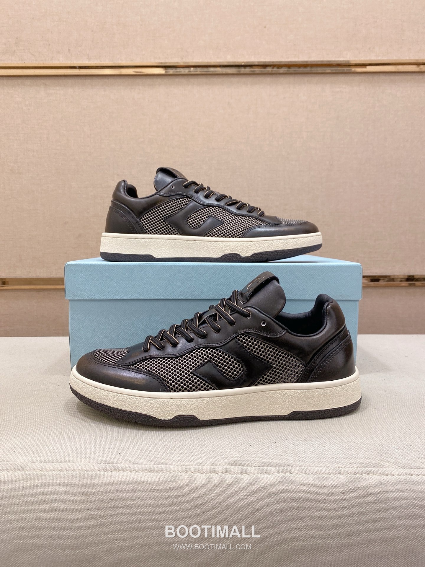 Lanvin Trainer Leather Suede Textile Colorblock Sneakers 랑방 트레이너 레더 스웨이드 텍스타일 컬러블록 스니커즈 7