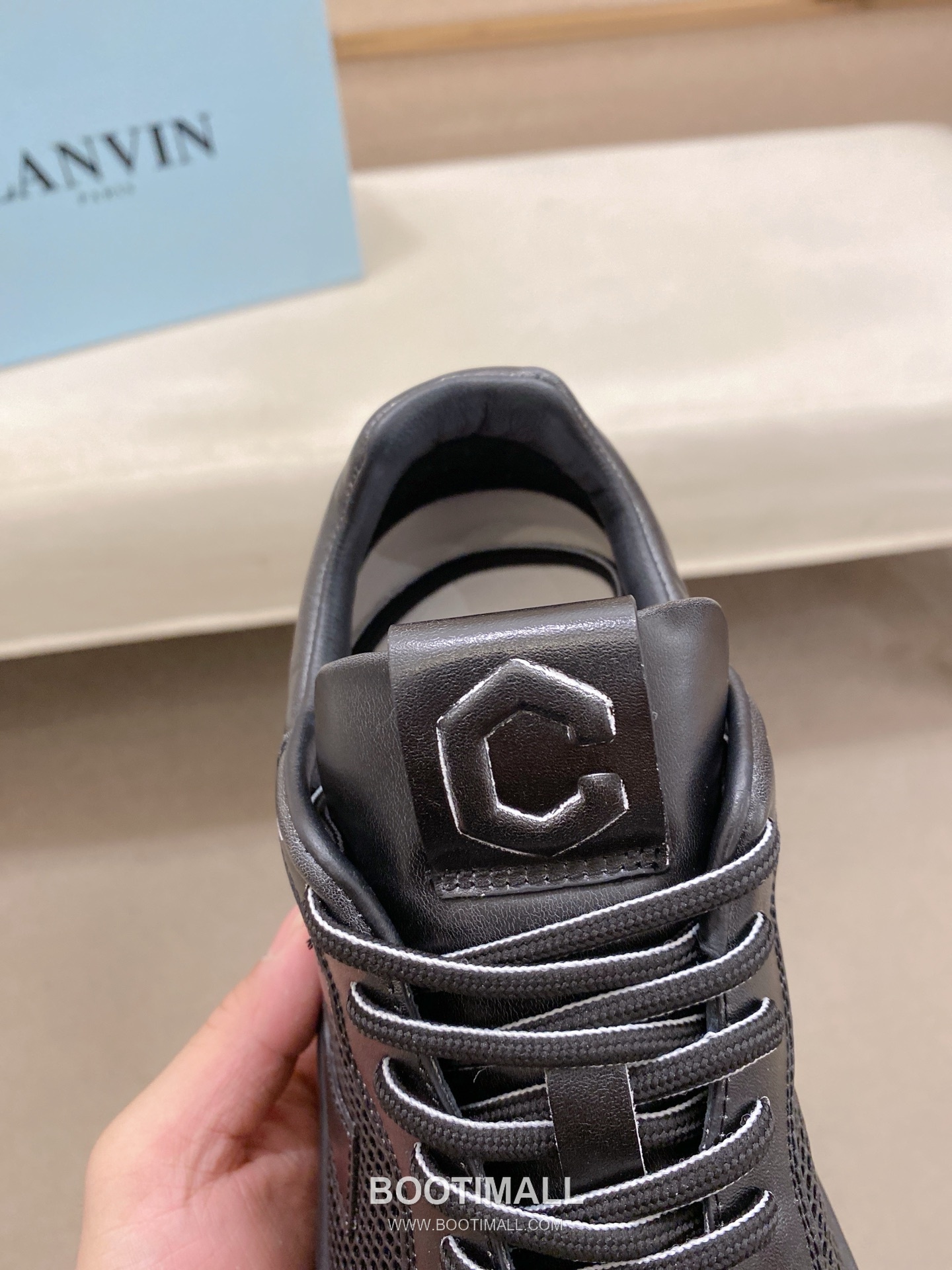 Lanvin Trainer Leather Suede Textile Colorblock Sneakers 랑방 트레이너 레더 스웨이드 텍스타일 컬러블록 스니커즈 6