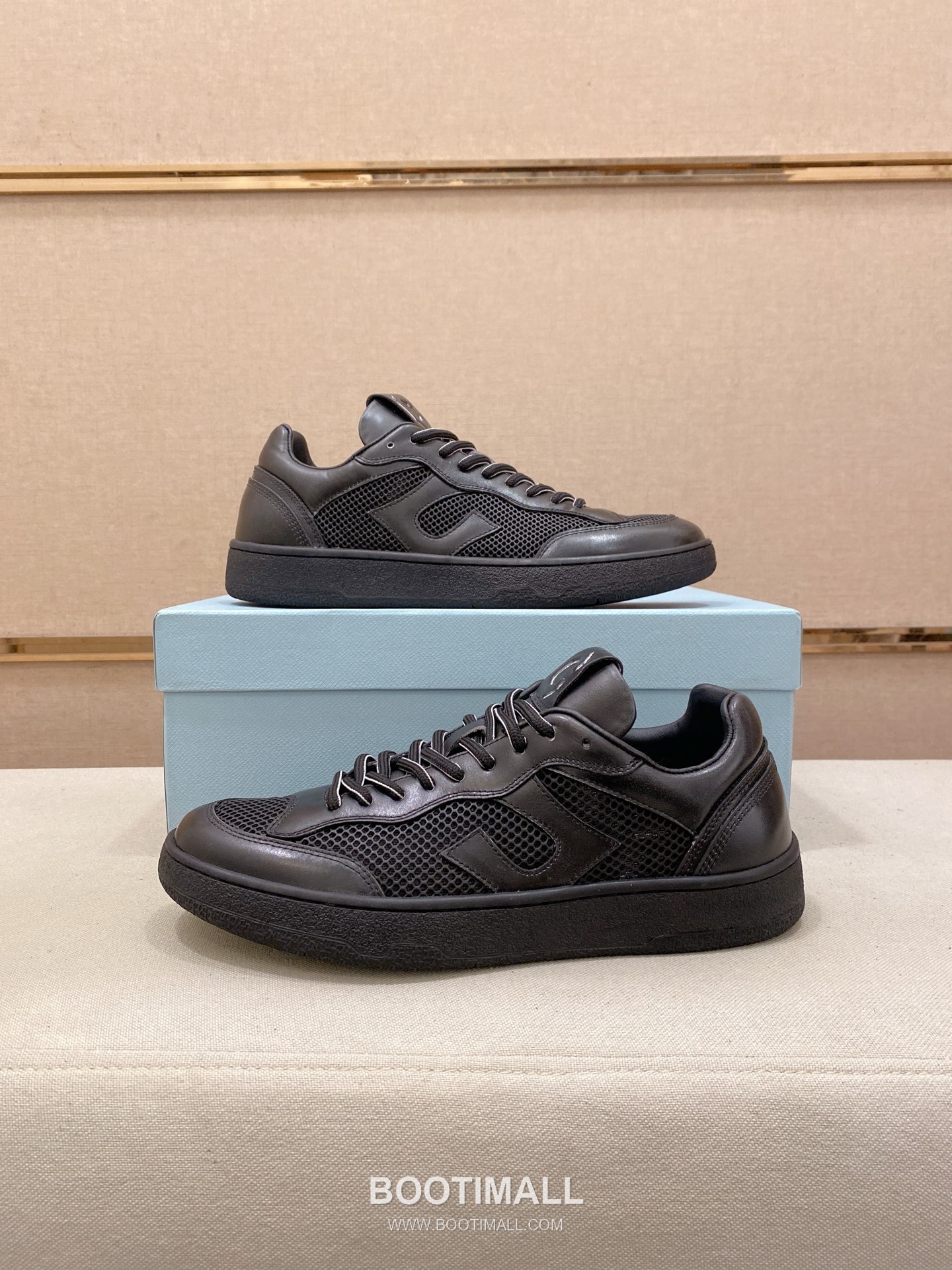 Lanvin Trainer Leather Suede Textile Colorblock Sneakers 랑방 트레이너 레더 스웨이드 텍스타일 컬러블록 스니커즈 7
