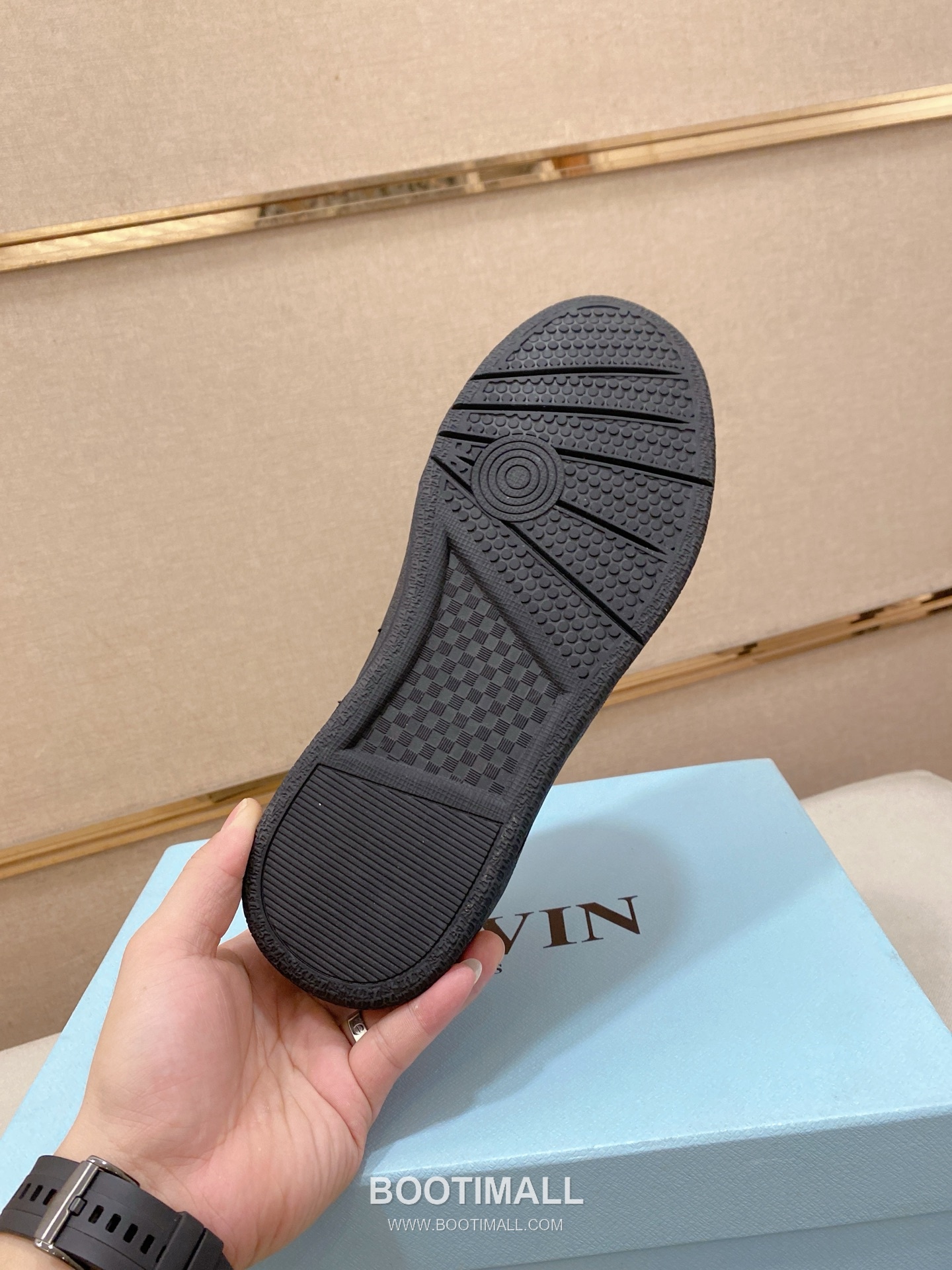 Lanvin Trainer Leather Suede Textile Colorblock Sneakers 랑방 트레이너 레더 스웨이드 텍스타일 컬러블록 스니커즈 9