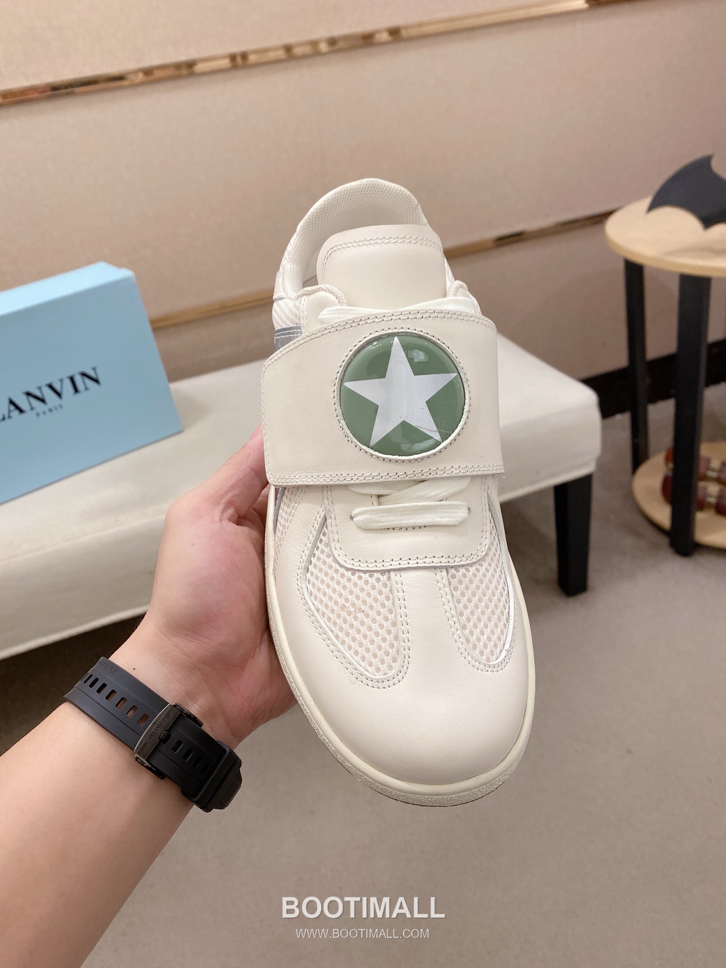 Lanvin Curb Sneakers Limited Edition Suede Leather Textile Trainer 랑방 커브 스니커즈 리미티드 에디션 스웨이드 레더 텍스타일 트레이너 2