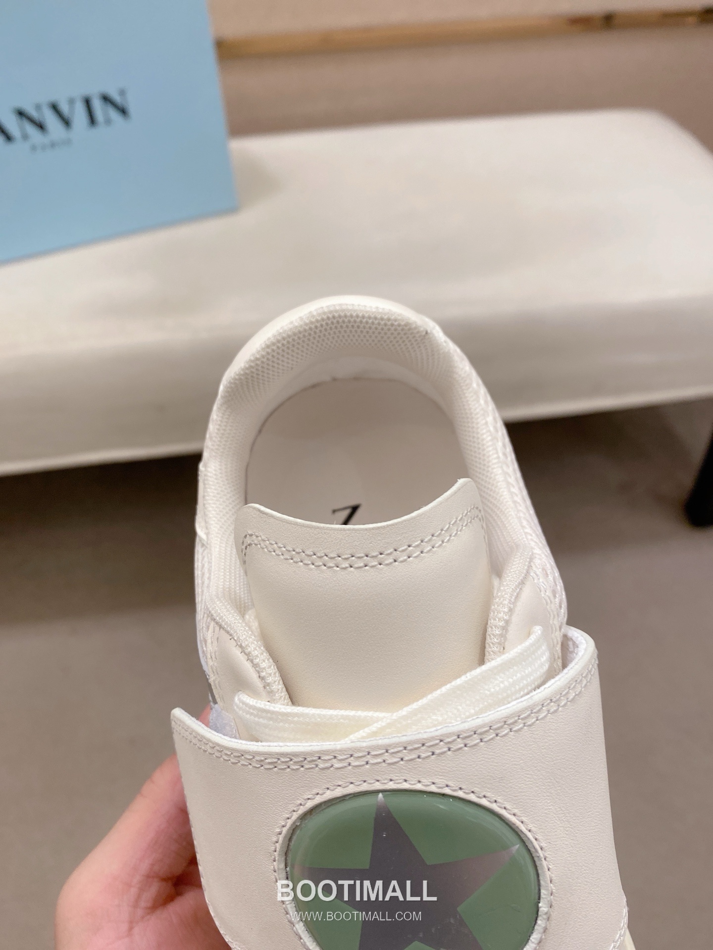 Lanvin Curb Sneakers Limited Edition Suede Leather Textile Trainer 랑방 커브 스니커즈 리미티드 에디션 스웨이드 레더 텍스타일 트레이너 6