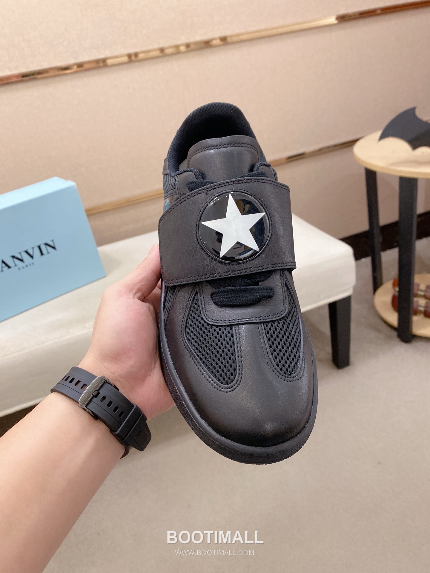 Lanvin Curb Sneakers Limited Edition Suede Leather Textile Trainer 랑방 커브 스니커즈 리미티드 에디션 스웨이드 레더 텍스타일 트레이너 2