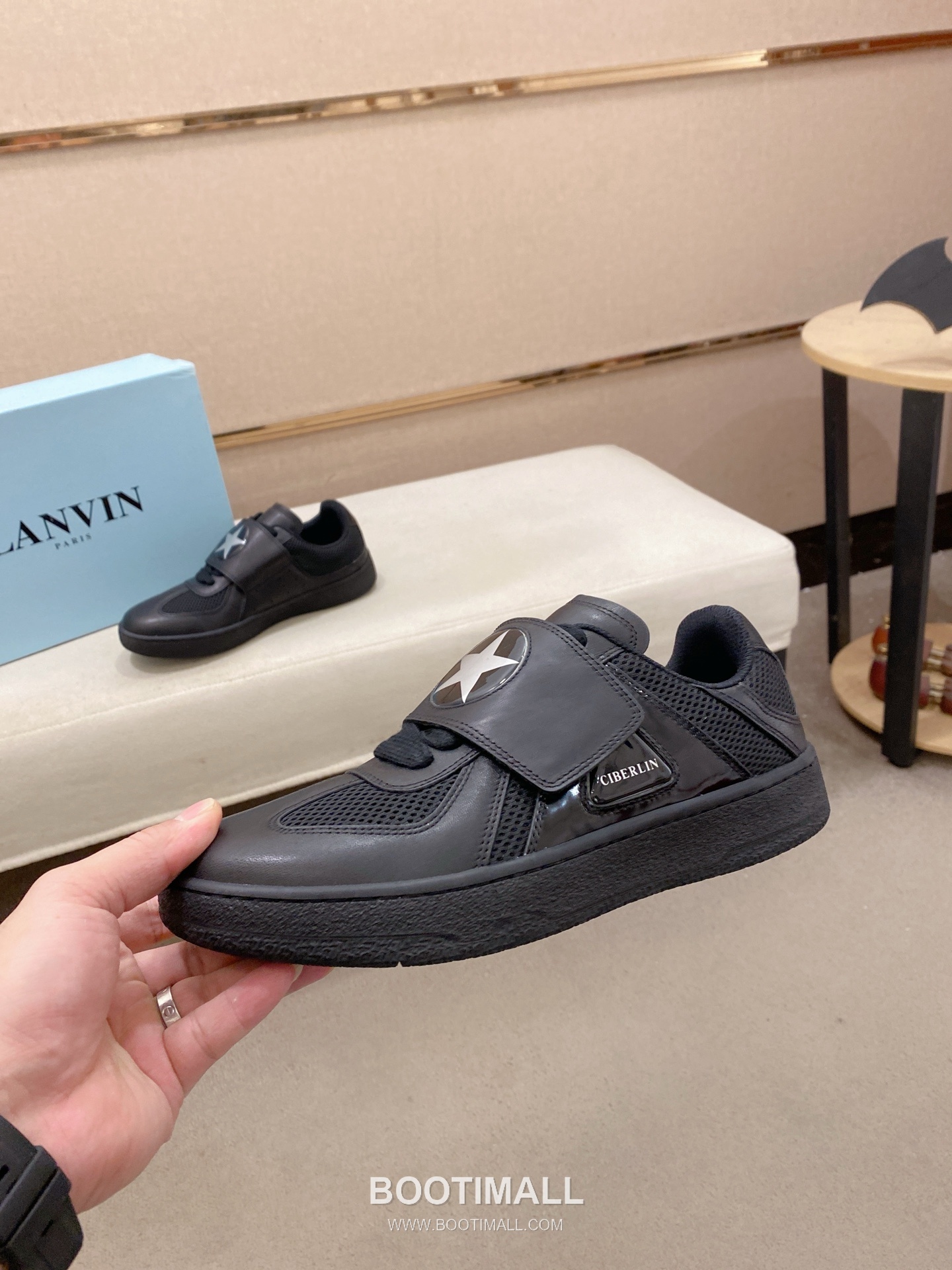 Lanvin Curb Sneakers Limited Edition Suede Leather Textile Trainer 랑방 커브 스니커즈 리미티드 에디션 스웨이드 레더 텍스타일 트레이너 3