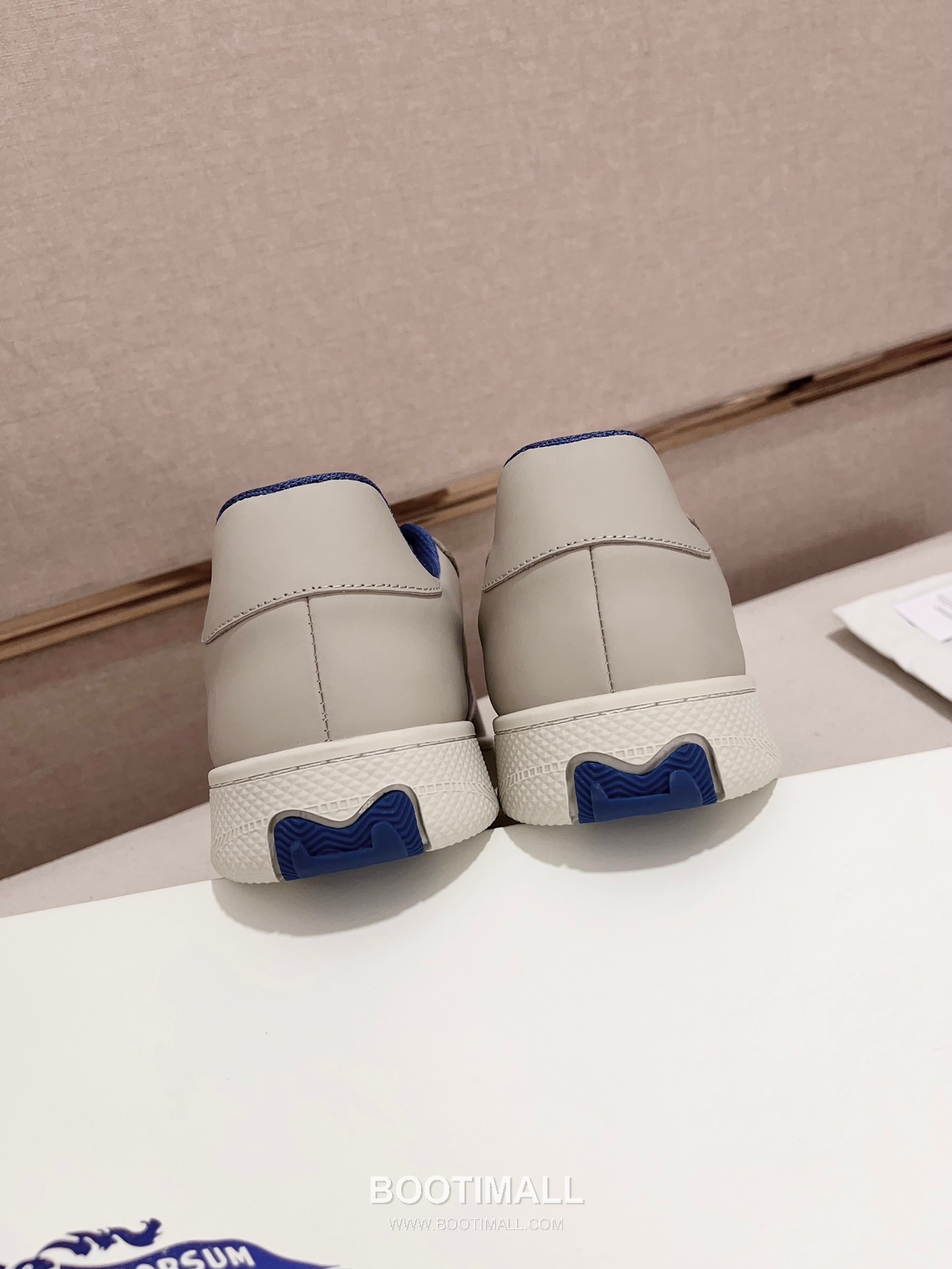 Burberry Vintage Check Cotton Calfskin Leather Low-Top Sneakers 버버리 빈티지 체크 코튼 송아지 가죽 로우탑 스니커즈 8