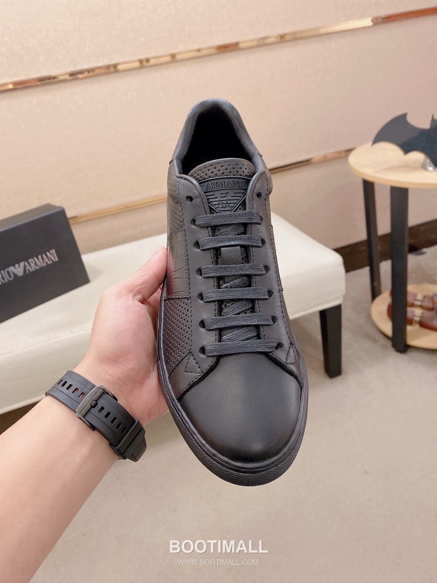Armani Italian Leather Lace-up Dress Shoes 아르마니 이탈리안 레더 레이스업 드레스 슈즈 2