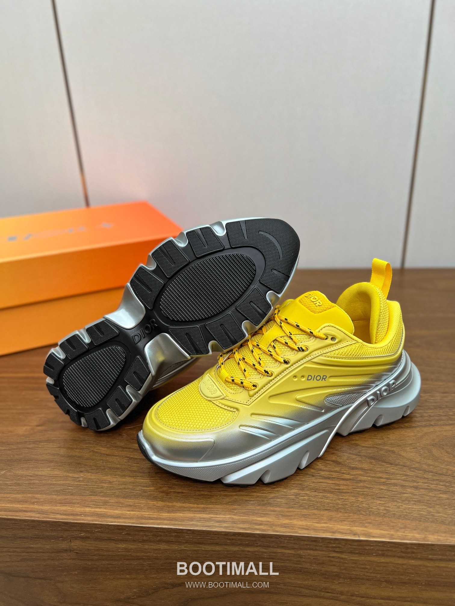 Dior Lewis Hamilton x Dior B44 Blade Gradient Mesh Leather Black Silver Sneakers 디올 루이스 해밀턴 x 디올 B44 블레이드 그라디언트 메쉬 레더 블랙 실버 스니커즈 5