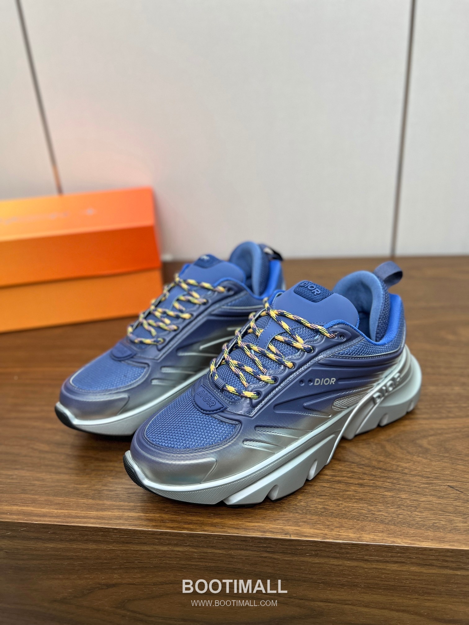 Dior Lewis Hamilton x Dior B44 Blade Gradient Mesh Leather Black Silver Sneakers 디올 루이스 해밀턴 x 디올 B44 블레이드 그라디언트 메쉬 레더 블랙 실버 스니커즈 3