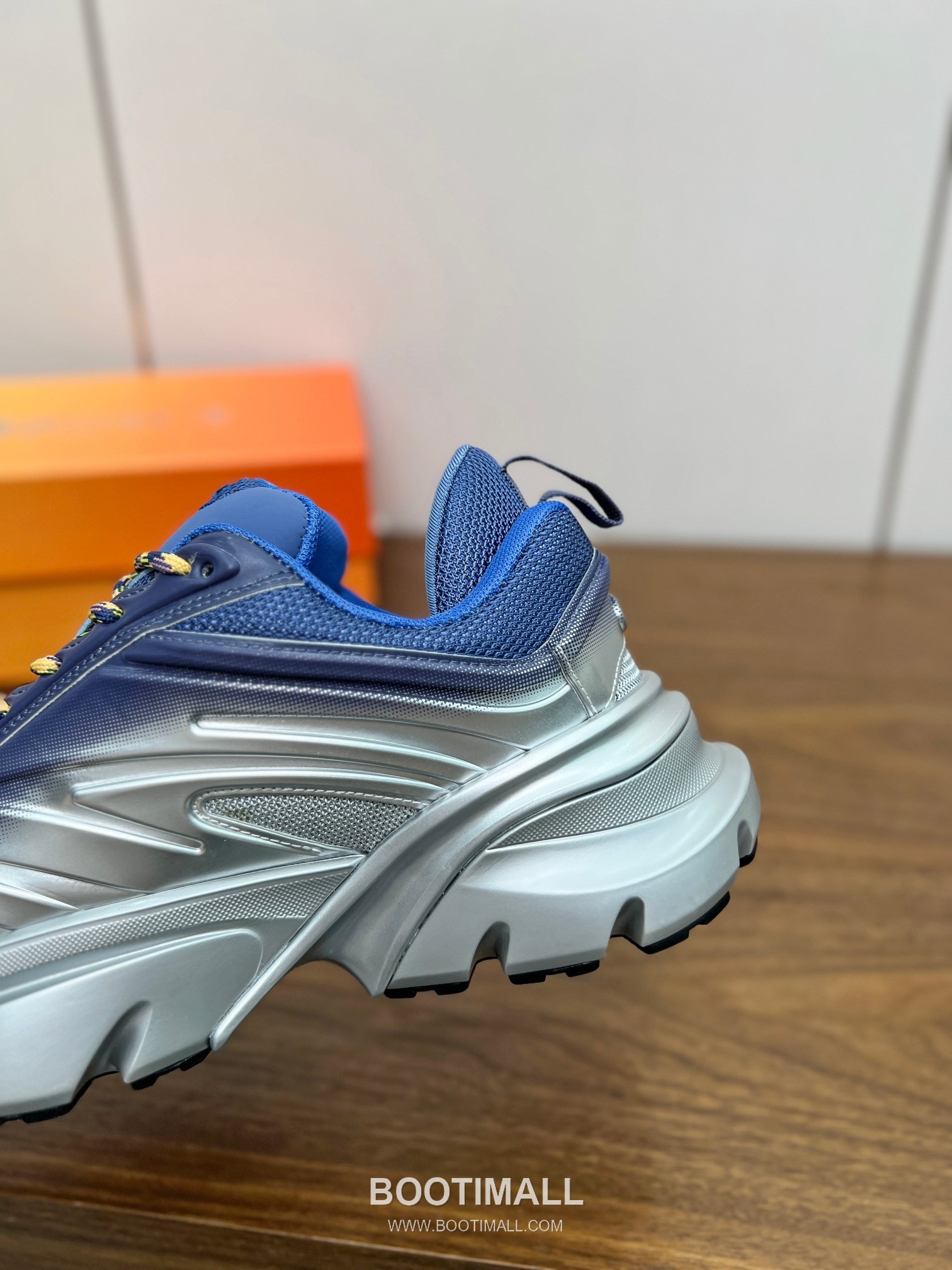 Dior Lewis Hamilton x Dior B44 Blade Gradient Mesh Leather Black Silver Sneakers 디올 루이스 해밀턴 x 디올 B44 블레이드 그라디언트 메쉬 레더 블랙 실버 스니커즈 7