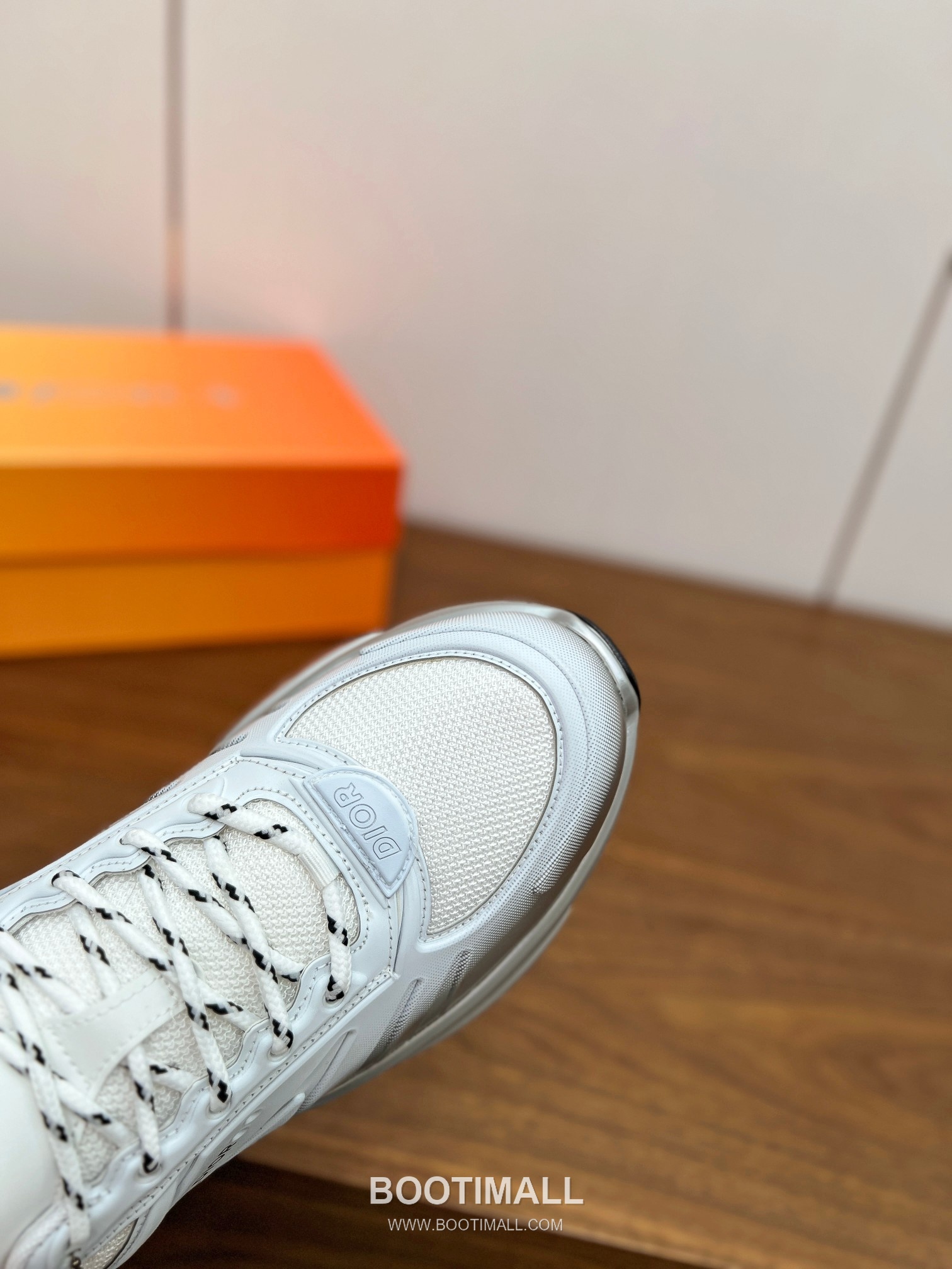 Dior Lewis Hamilton x Dior B44 Blade Gradient Mesh Leather Black Silver Sneakers 디올 루이스 해밀턴 x 디올 B44 블레이드 그라디언트 메쉬 레더 블랙 실버 스니커즈 5