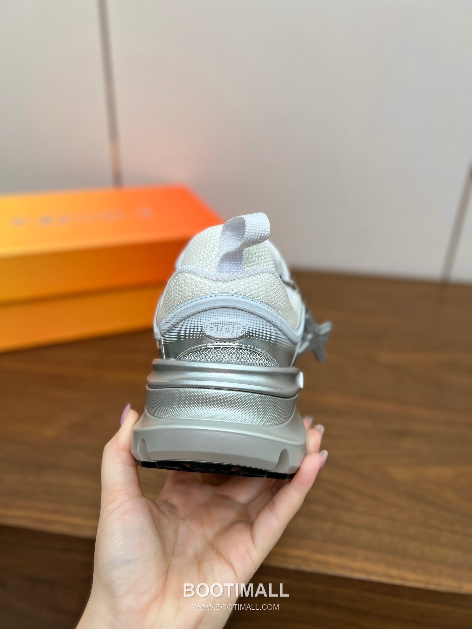 Dior Lewis Hamilton x Dior B44 Blade Gradient Mesh Leather Black Silver Sneakers 디올 루이스 해밀턴 x 디올 B44 블레이드 그라디언트 메쉬 레더 블랙 실버 스니커즈 9