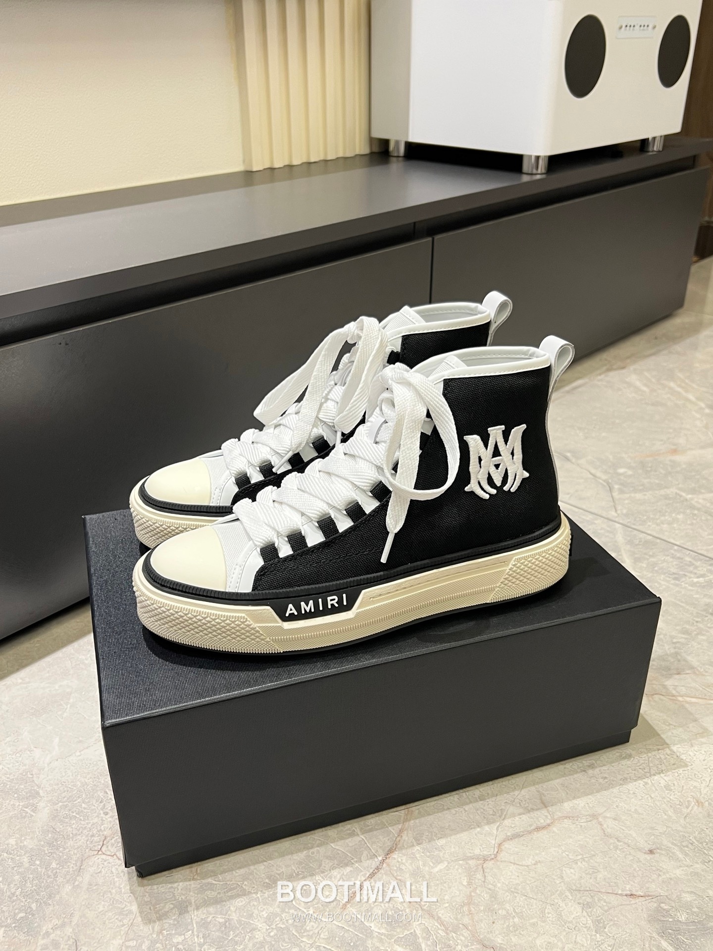 AMI High-Top Canvas Sneakers 아미 하이탑 캔버스 스니커즈 3