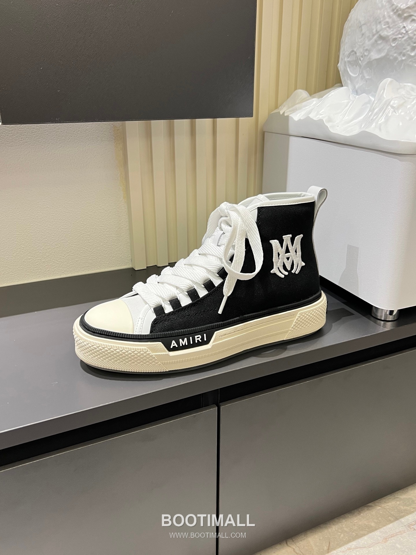 AMI High-Top Canvas Sneakers 아미 하이탑 캔버스 스니커즈 5