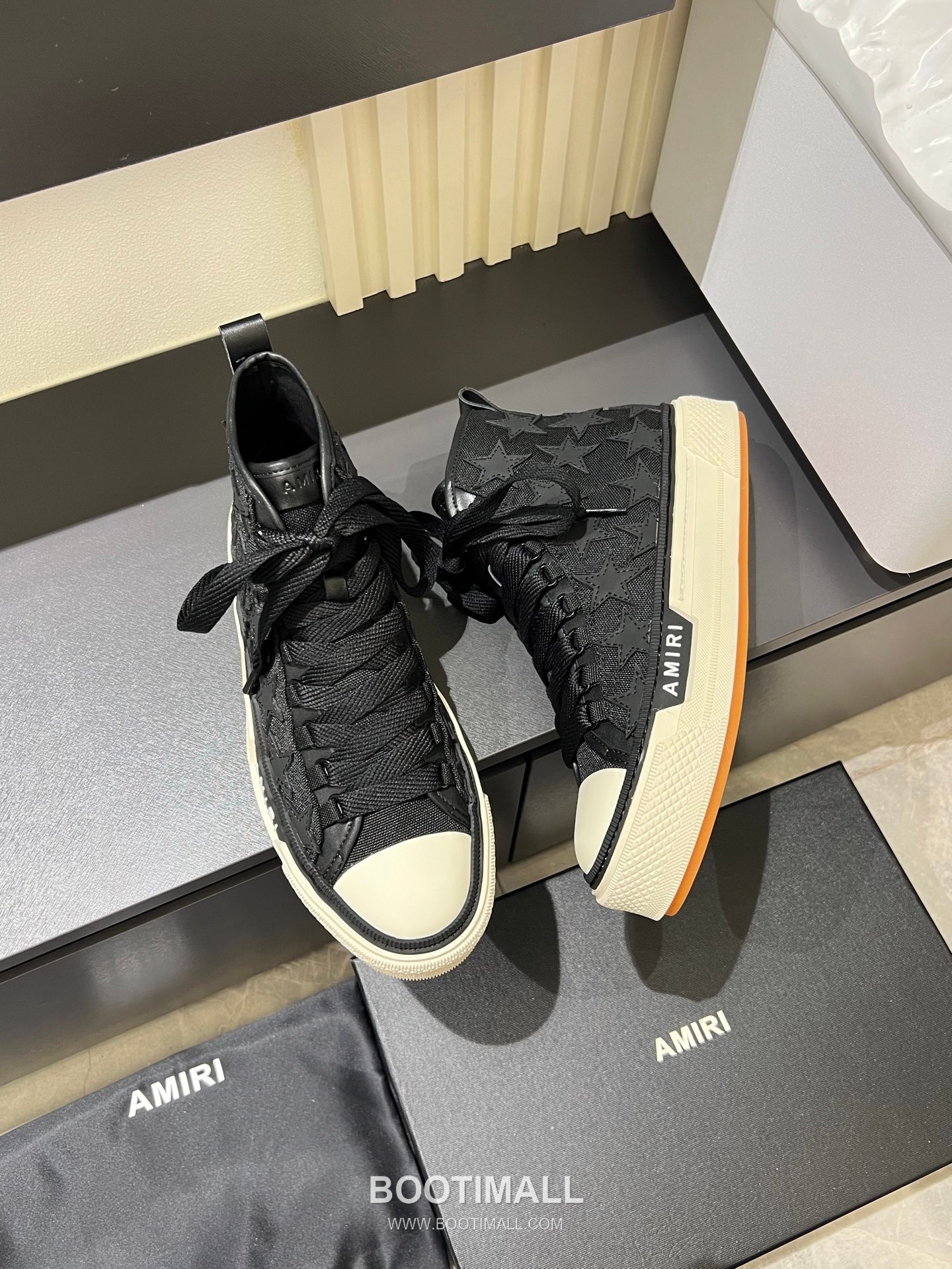 AMI High-Top Canvas Sneakers 아미 하이탑 캔버스 스니커즈 4