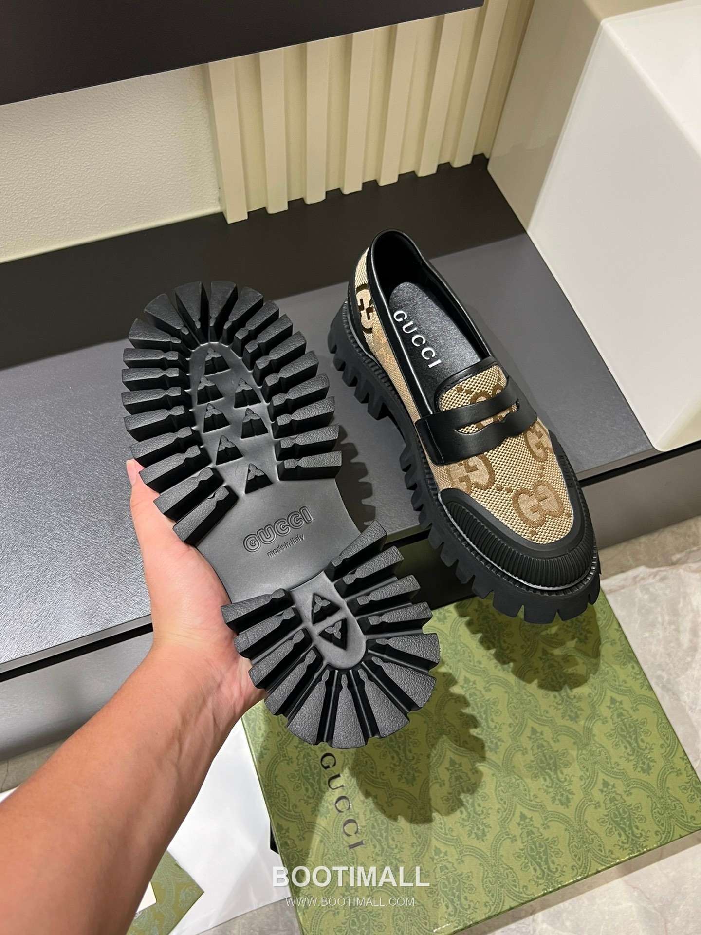 Gucci Leather Logo Sneakers 구찌 레더 로고 스니커즈 7