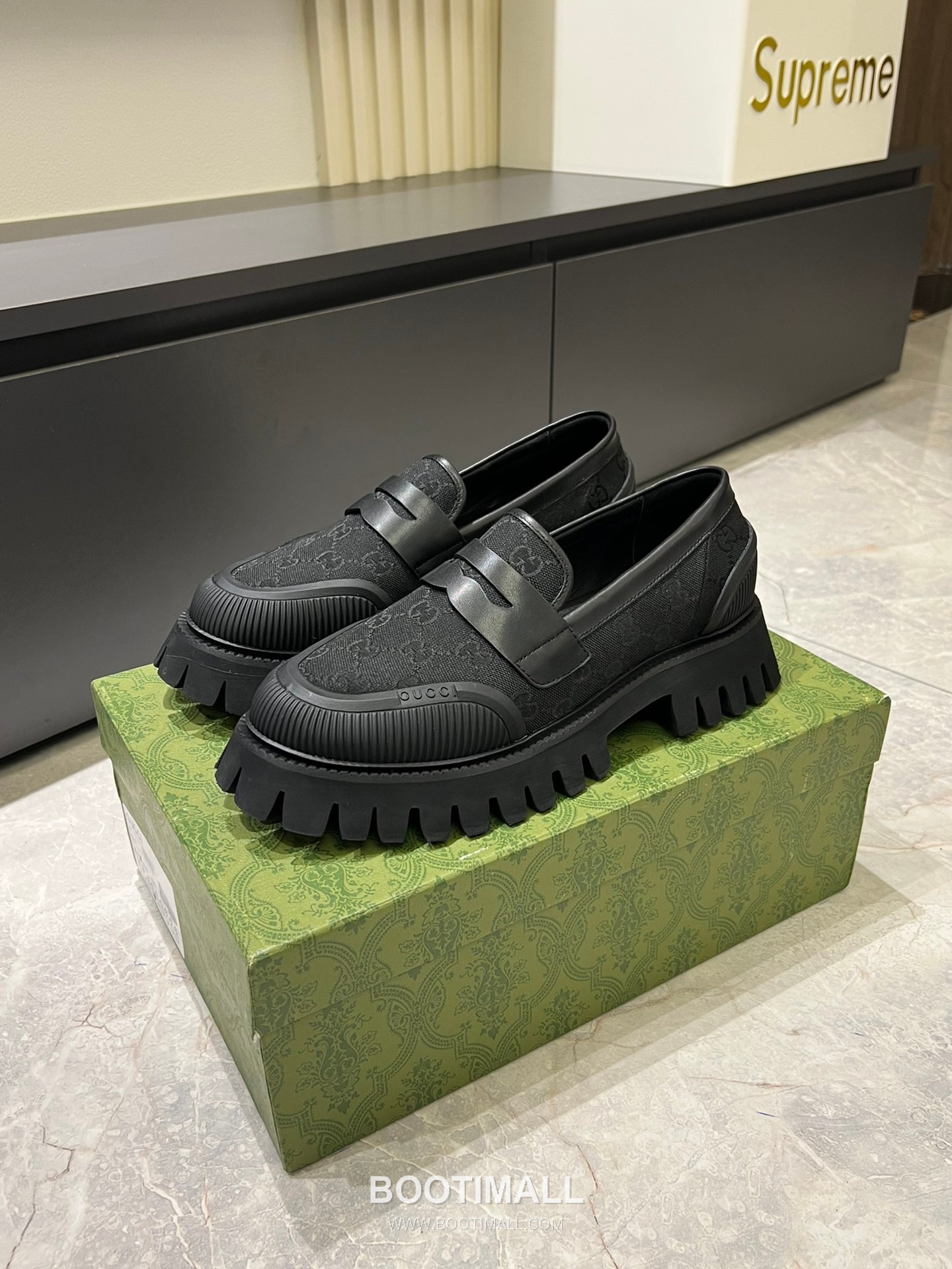 Gucci Leather Logo Sneakers 구찌 레더 로고 스니커즈 3