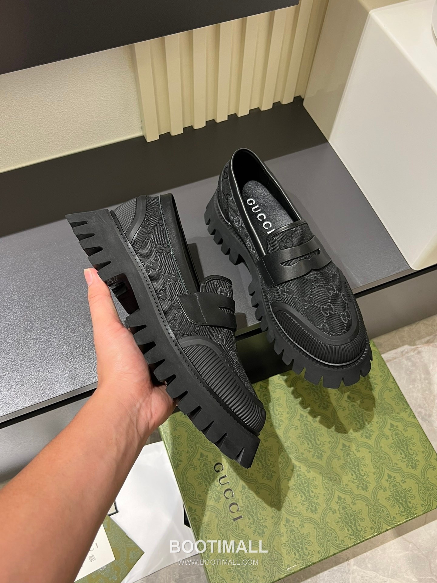 Gucci Leather Logo Sneakers 구찌 레더 로고 스니커즈 6