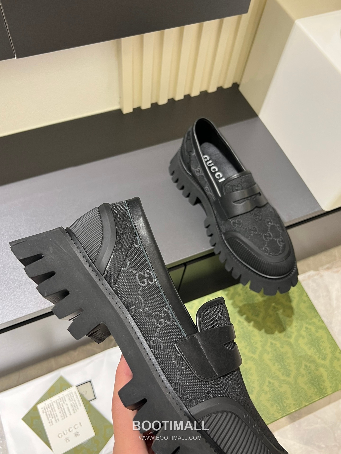 Gucci Leather Logo Sneakers 구찌 레더 로고 스니커즈 8