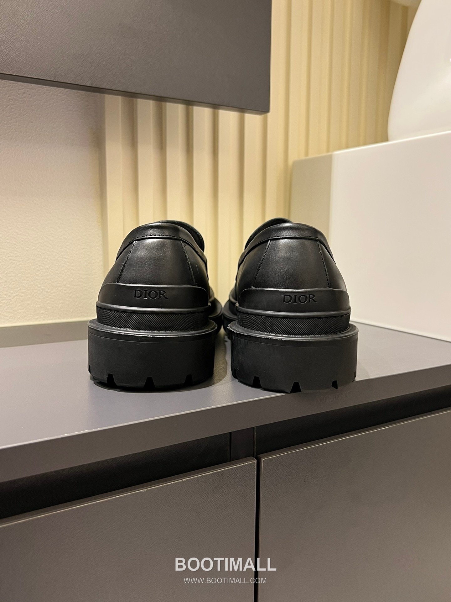 Dior And Shawn Stussy Smooth Calfskin Leather Black Loafer 디올 앤 숀 스투시 스무드 송아지 가죽 블랙 로퍼 9