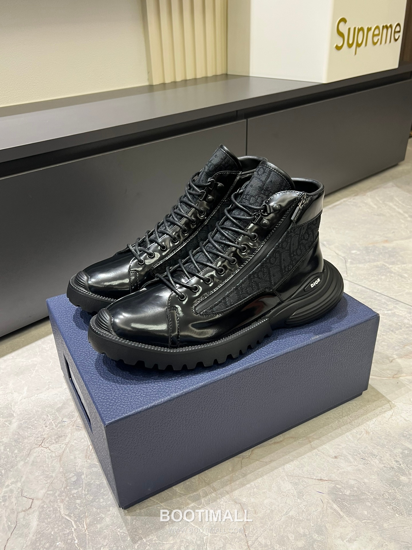 Dior Derby Oblique Patent Leather Black Shoes 디올 더비 오블리크 페이턴트 레더 블랙 슈즈 3