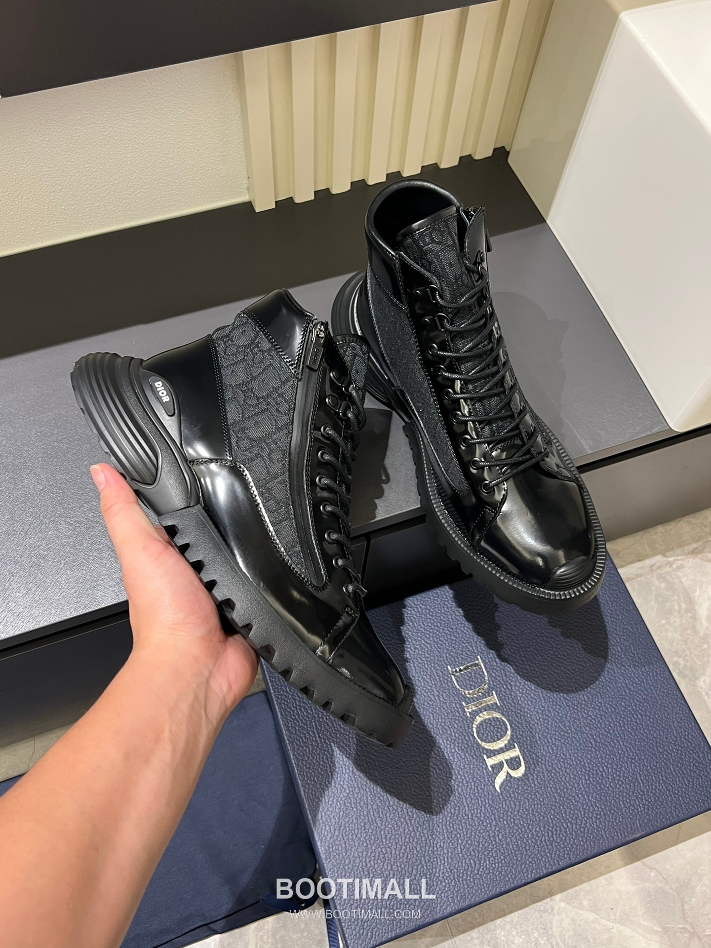 Dior Derby Oblique Patent Leather Black Shoes 디올 더비 오블리크 페이턴트 레더 블랙 슈즈 6