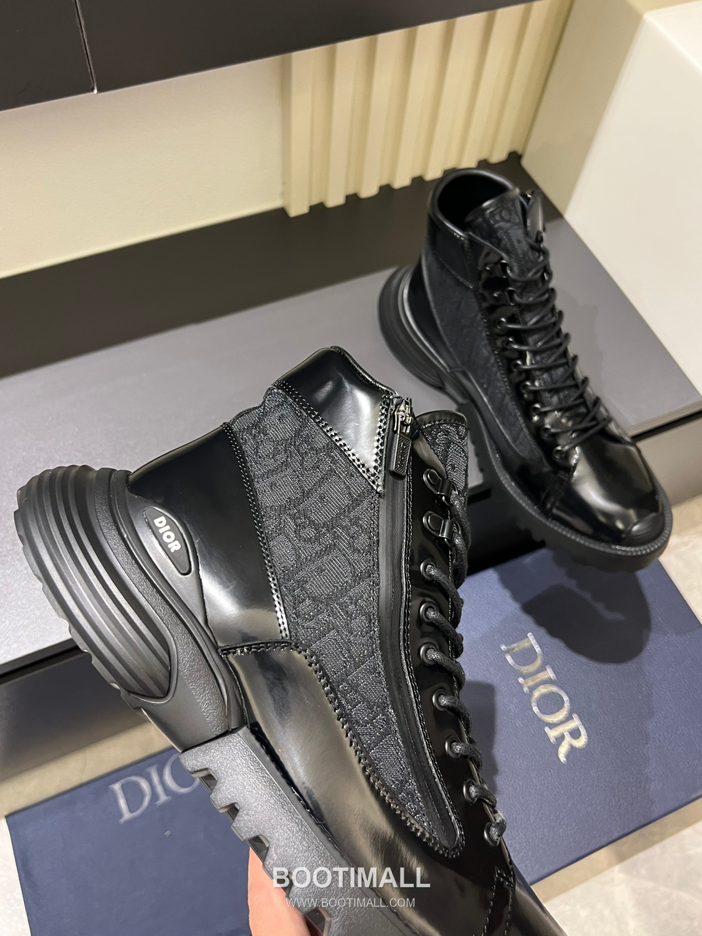 Dior Derby Oblique Patent Leather Black Shoes 디올 더비 오블리크 페이턴트 레더 블랙 슈즈 8