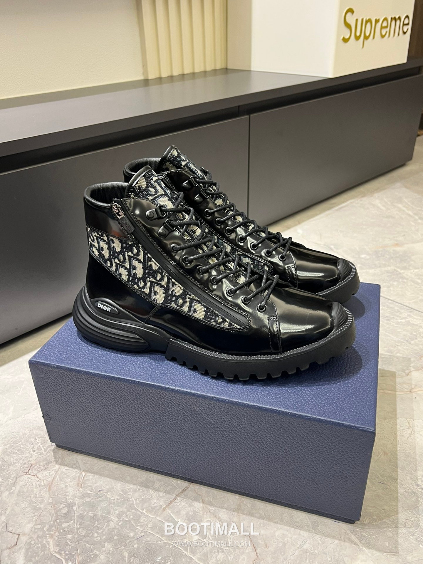 Dior Derby Oblique Patent Leather Black Shoes 디올 더비 오블리크 페이턴트 레더 블랙 슈즈 2