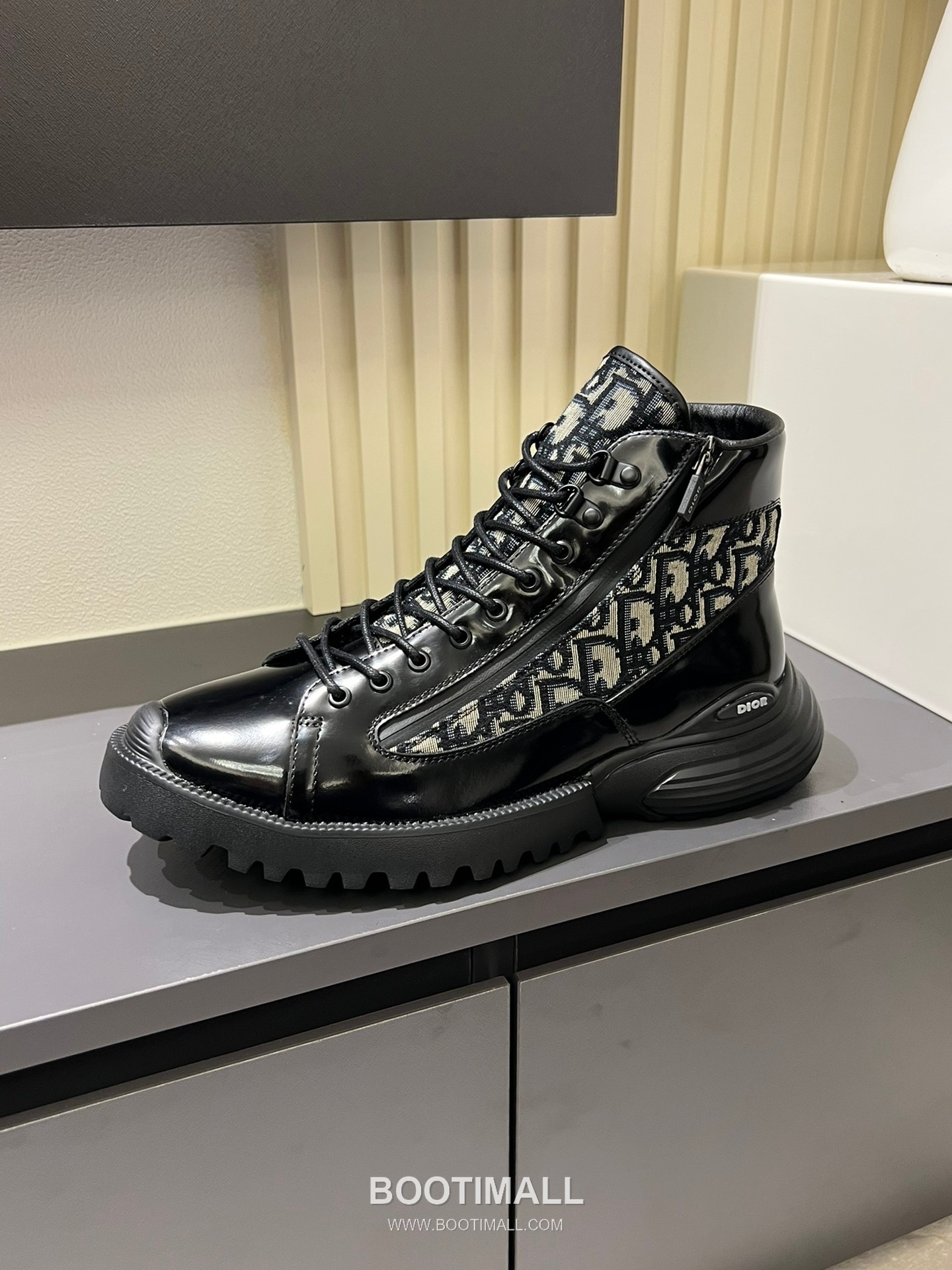 Dior Derby Oblique Patent Leather Black Shoes 디올 더비 오블리크 페이턴트 레더 블랙 슈즈 5