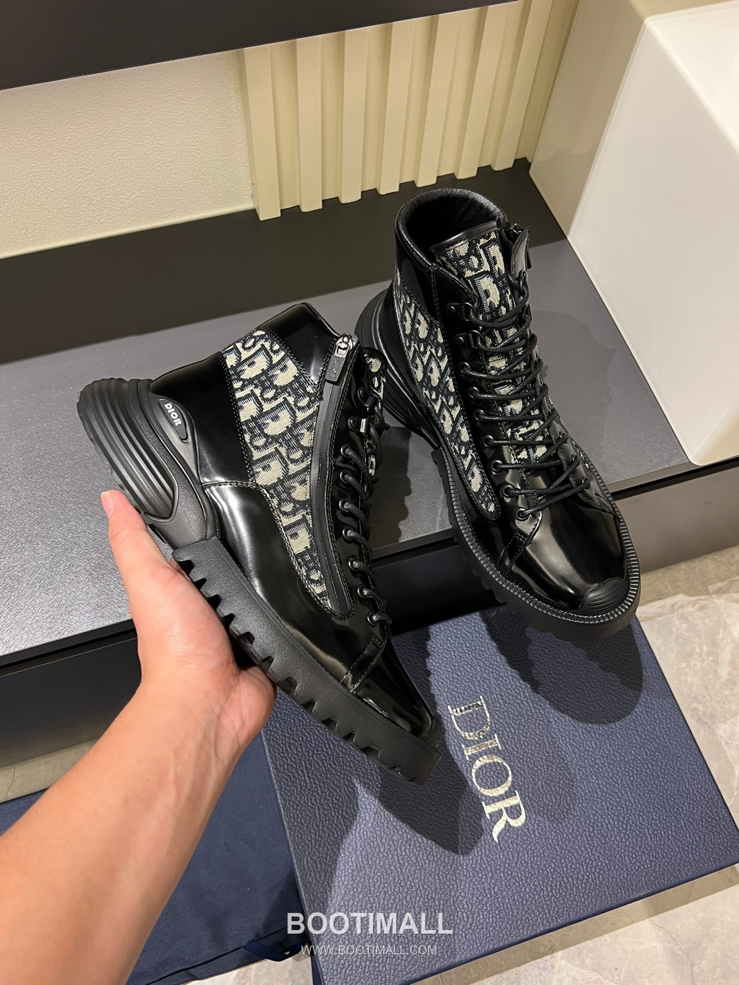 Dior Derby Oblique Patent Leather Black Shoes 디올 더비 오블리크 페이턴트 레더 블랙 슈즈 6