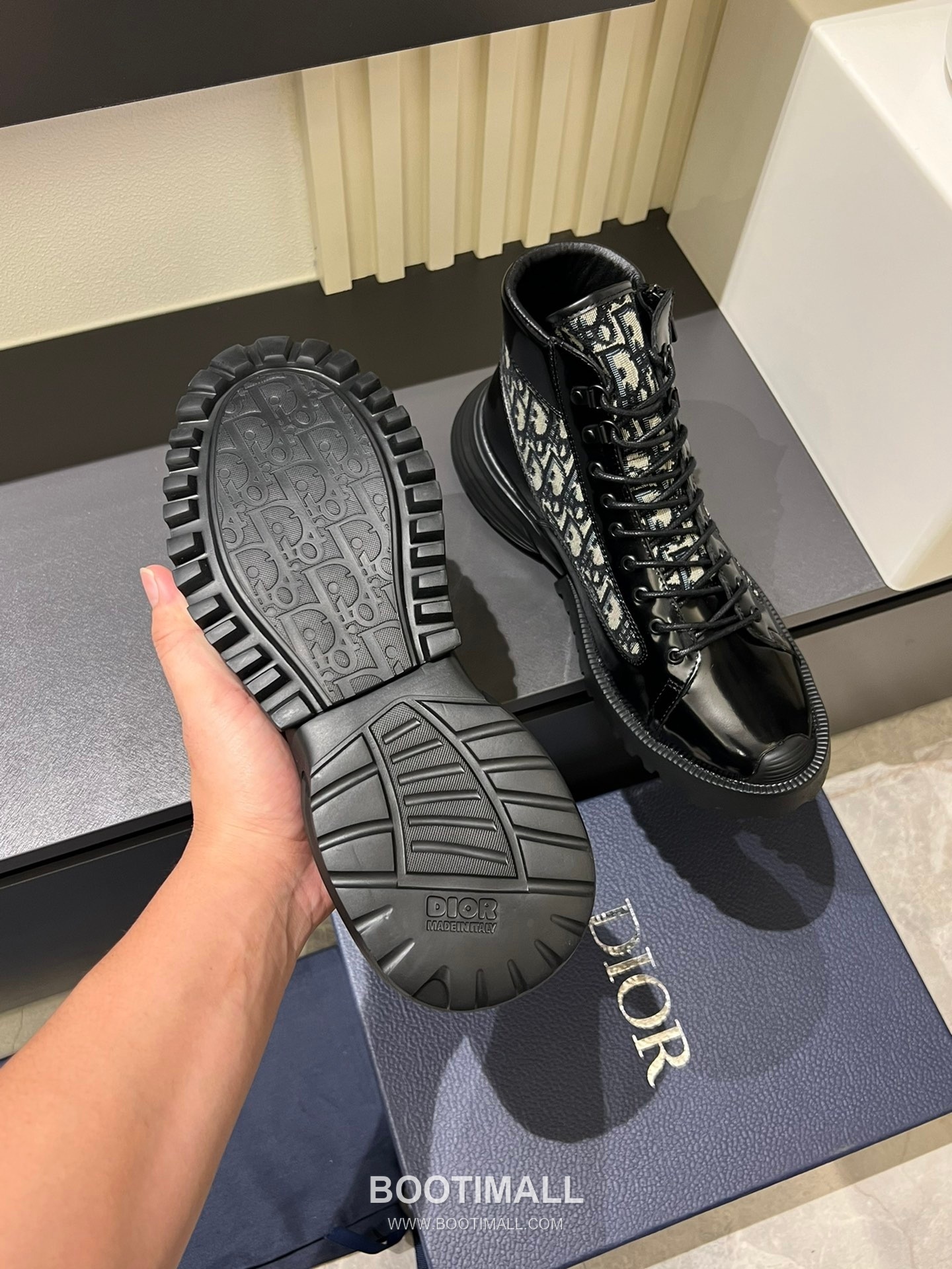 Dior Derby Oblique Patent Leather Black Shoes 디올 더비 오블리크 페이턴트 레더 블랙 슈즈 7