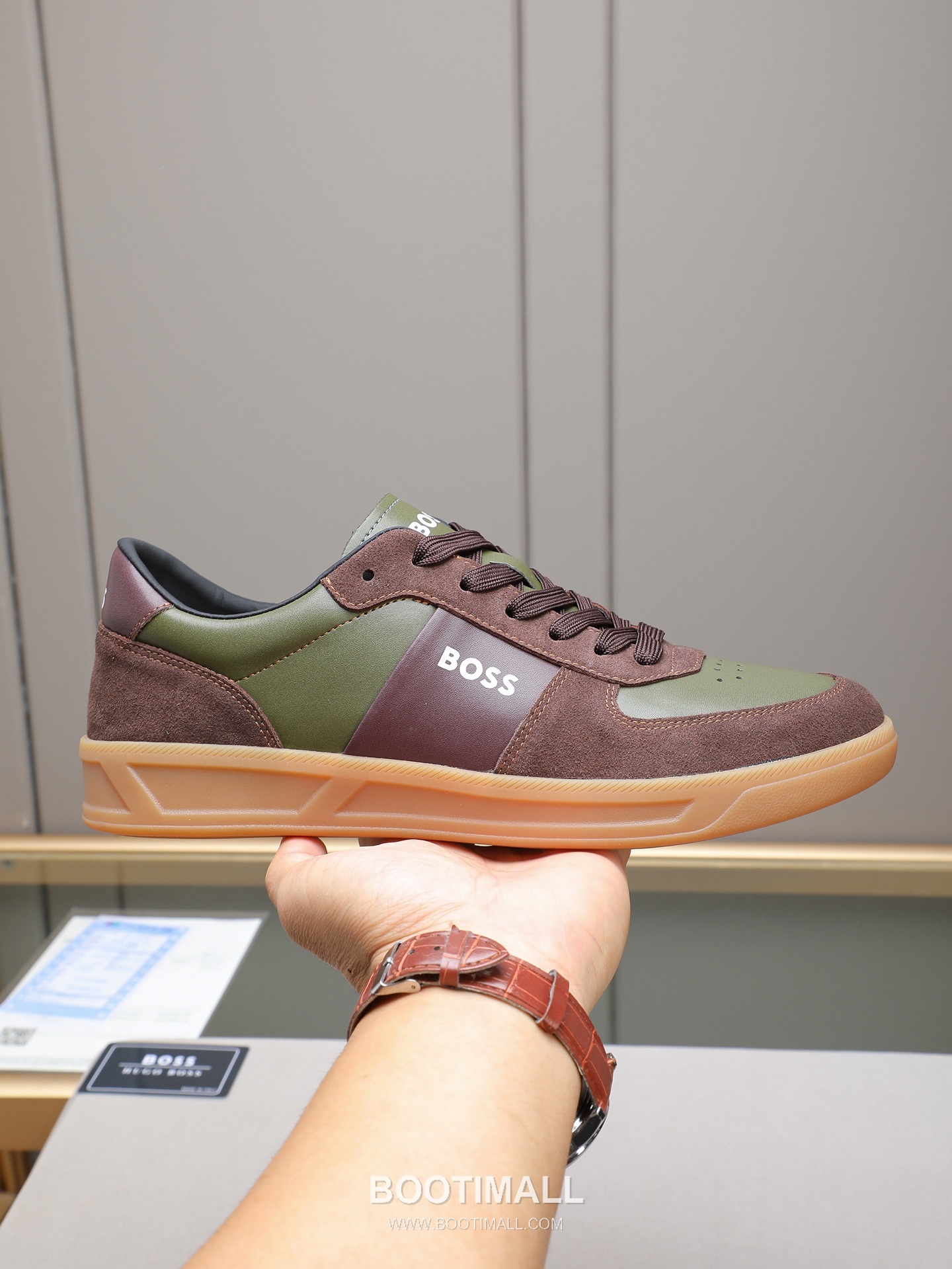 Patek Philippe BOSS Leather Lace-Up Casual Shoes 보스 레더 레이스업 캐주얼 슈즈 1