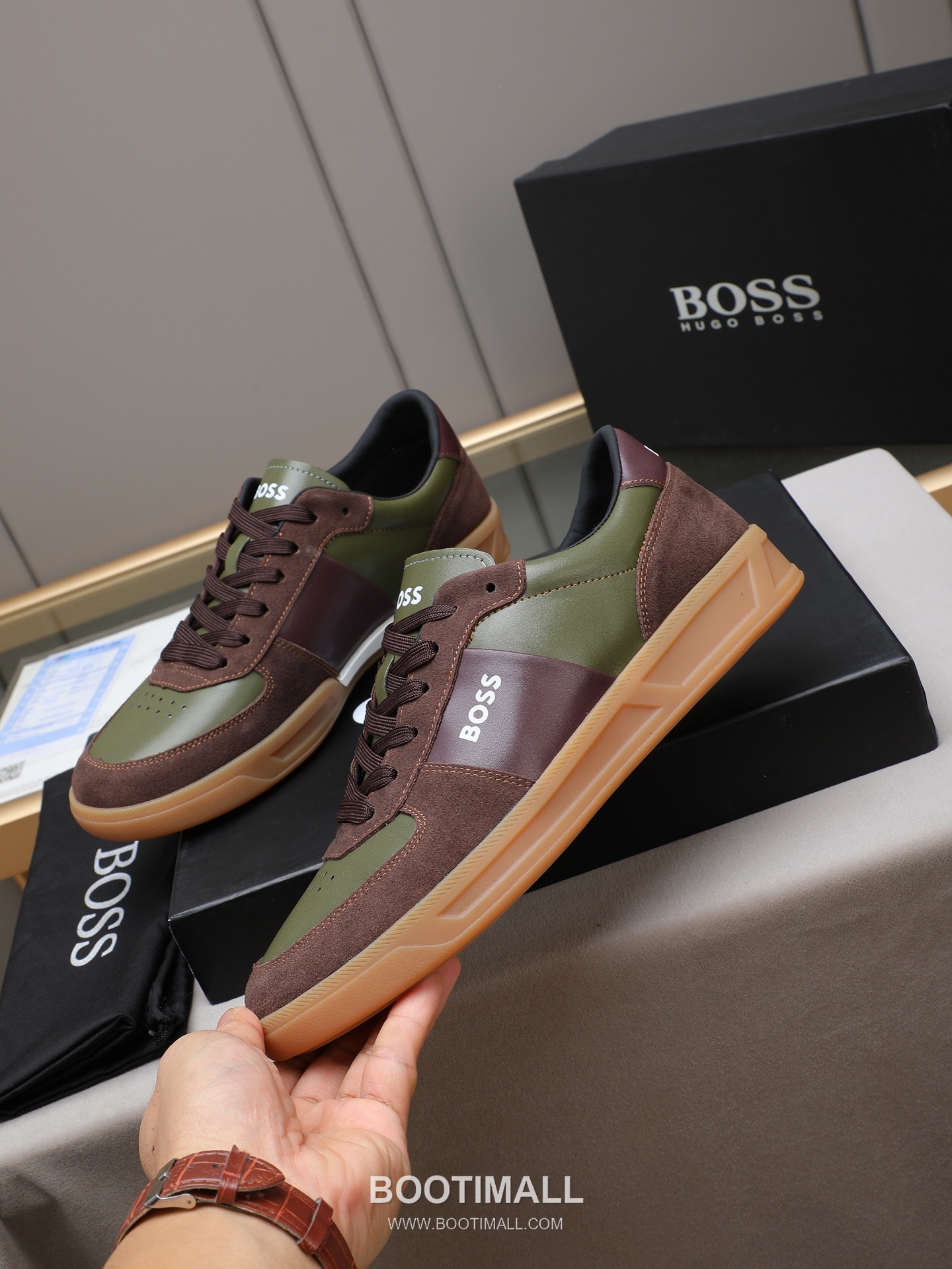 Patek Philippe BOSS Leather Lace-Up Casual Shoes 보스 레더 레이스업 캐주얼 슈즈 2