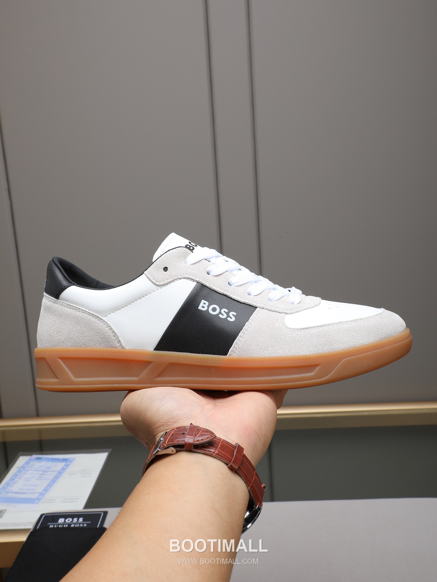 Patek Philippe BOSS Leather Lace-Up Casual Shoes 보스 레더 레이스업 캐주얼 슈즈 1