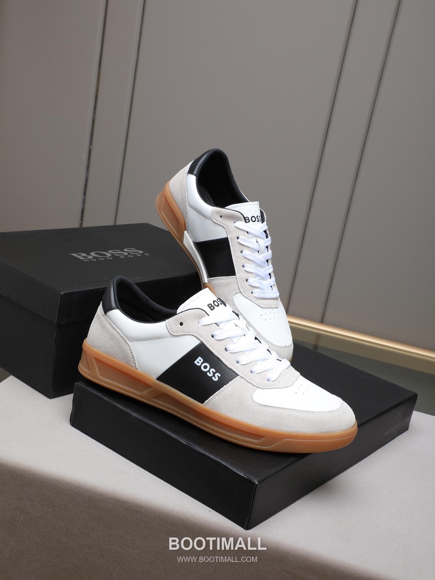 Patek Philippe BOSS Leather Lace-Up Casual Shoes 보스 레더 레이스업 캐주얼 슈즈 4