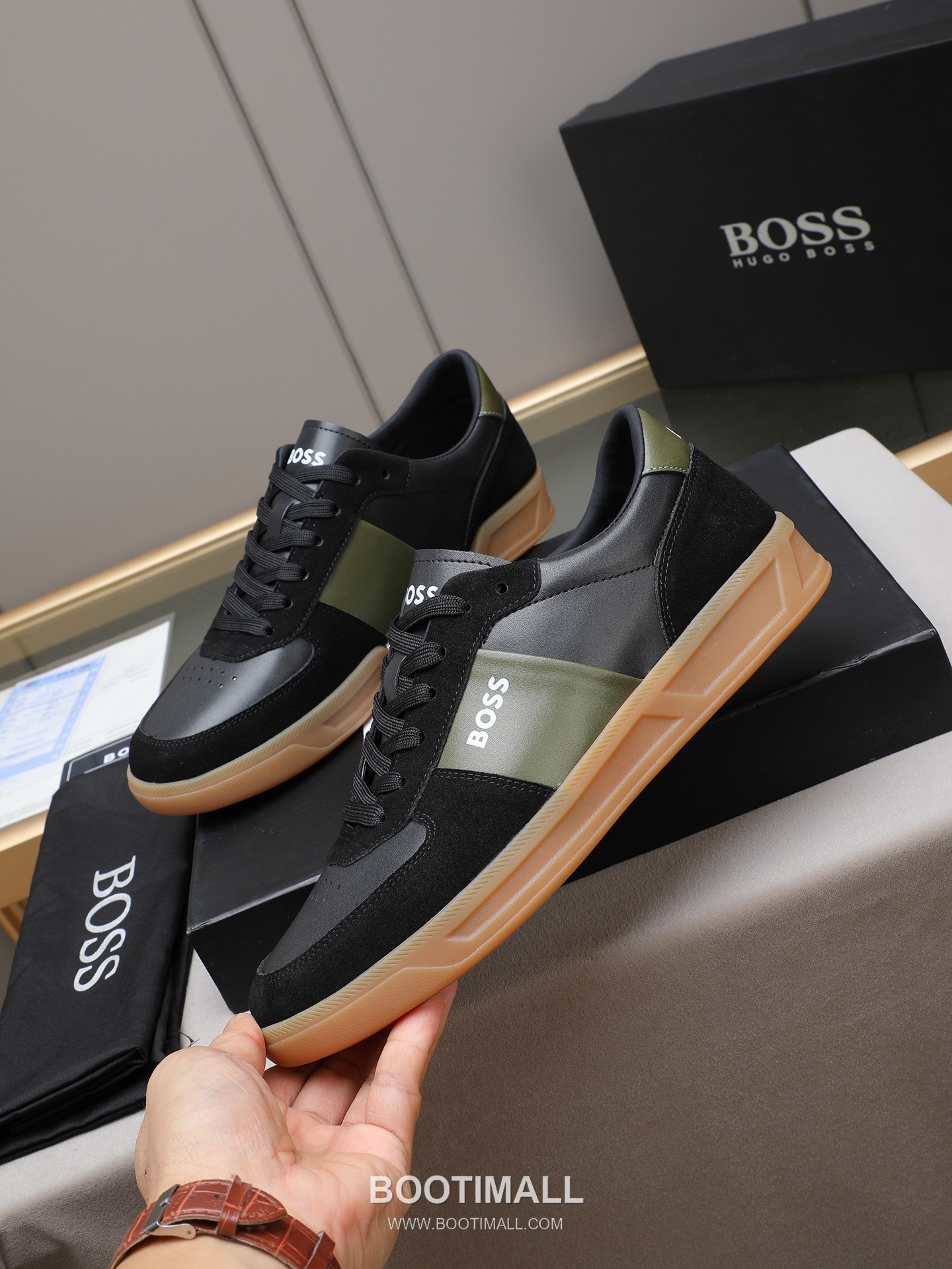 Patek Philippe BOSS Leather Lace-Up Casual Shoes 보스 레더 레이스업 캐주얼 슈즈 2