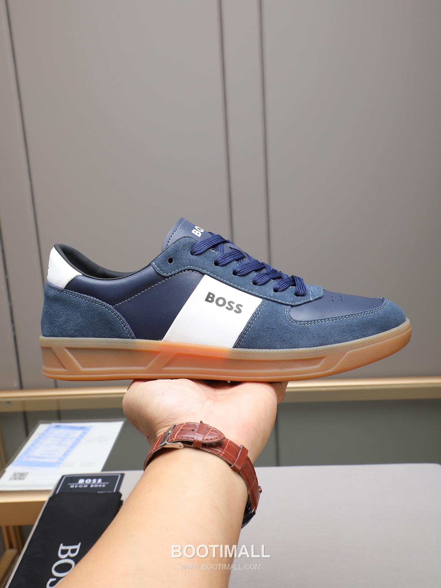 Patek Philippe BOSS Leather Lace-Up Casual Shoes 보스 레더 레이스업 캐주얼 슈즈 1